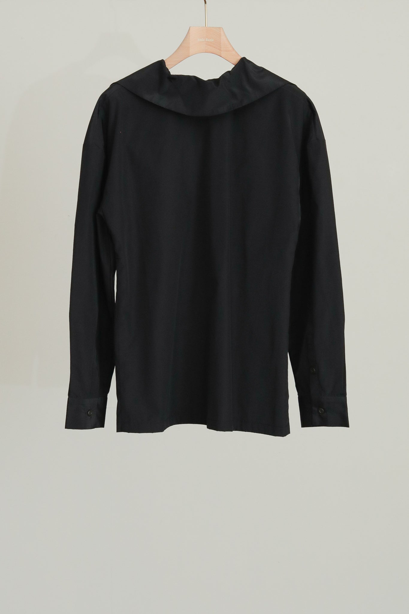 Sustainable Lawn 2way Big Collar Shirt(ls52513T)