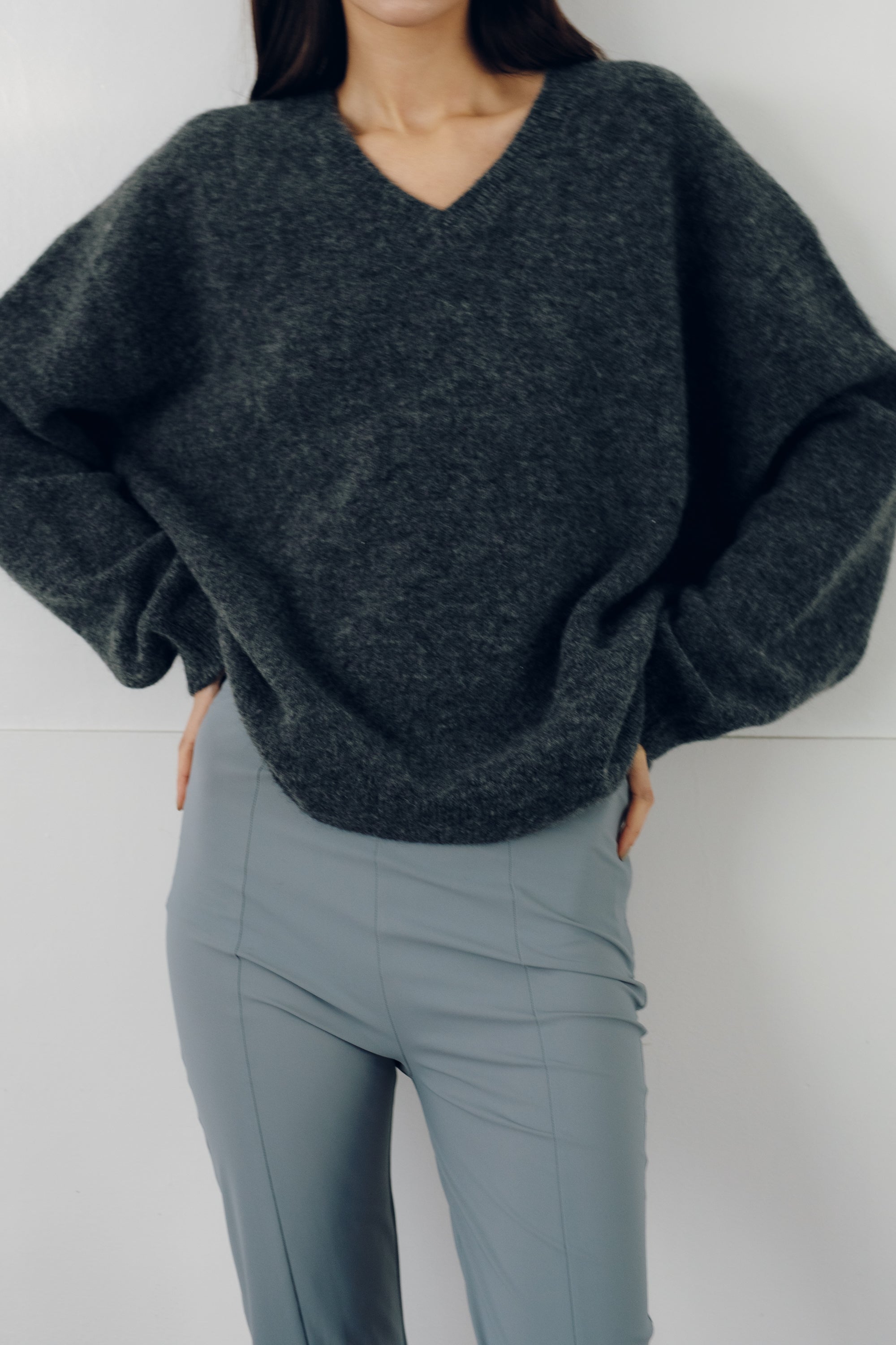Recycled Nylon Half Leggings(ls64620P)