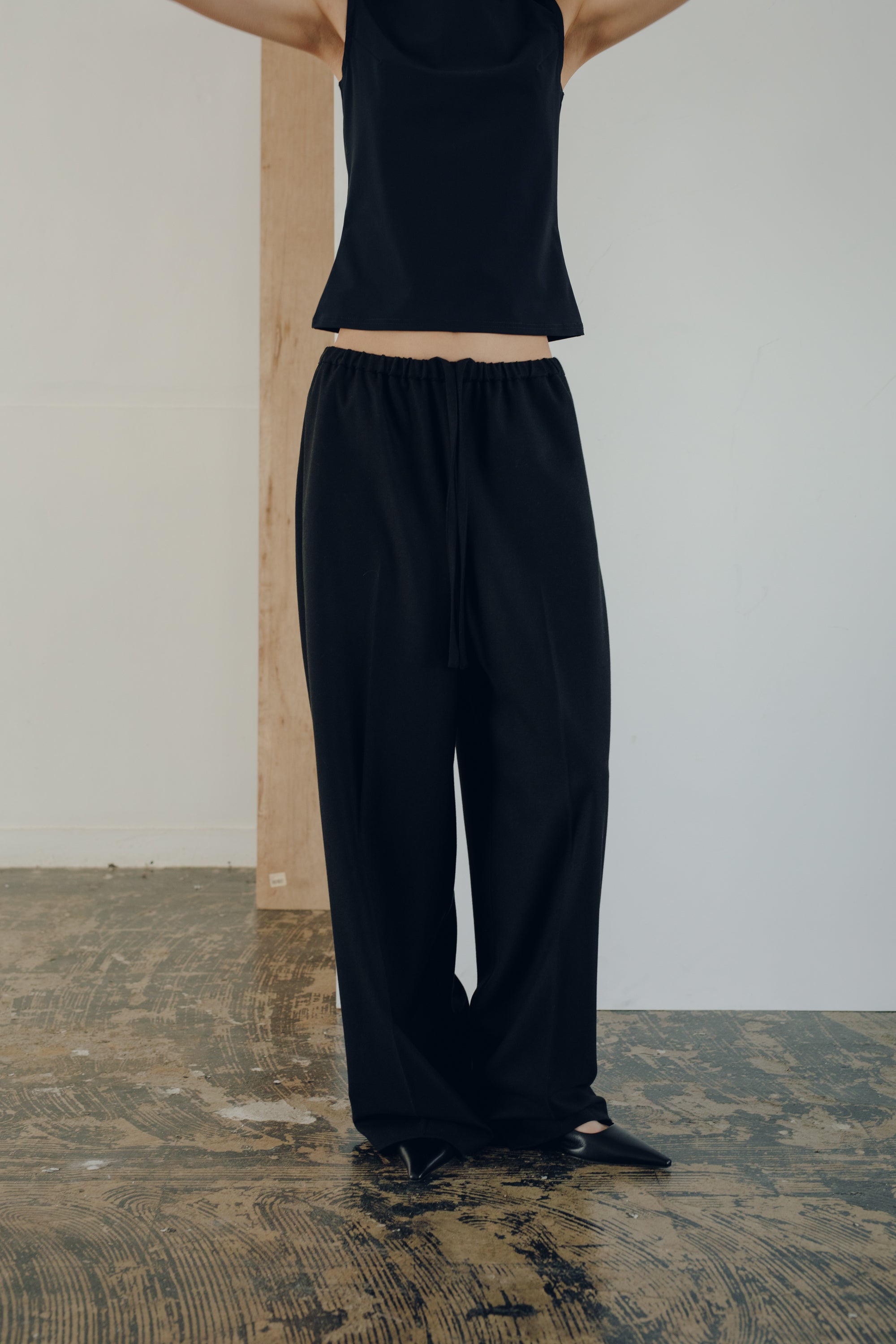 【展示会/後】Brushed TW Pajama Pants (ls64627P) ¥36,300-