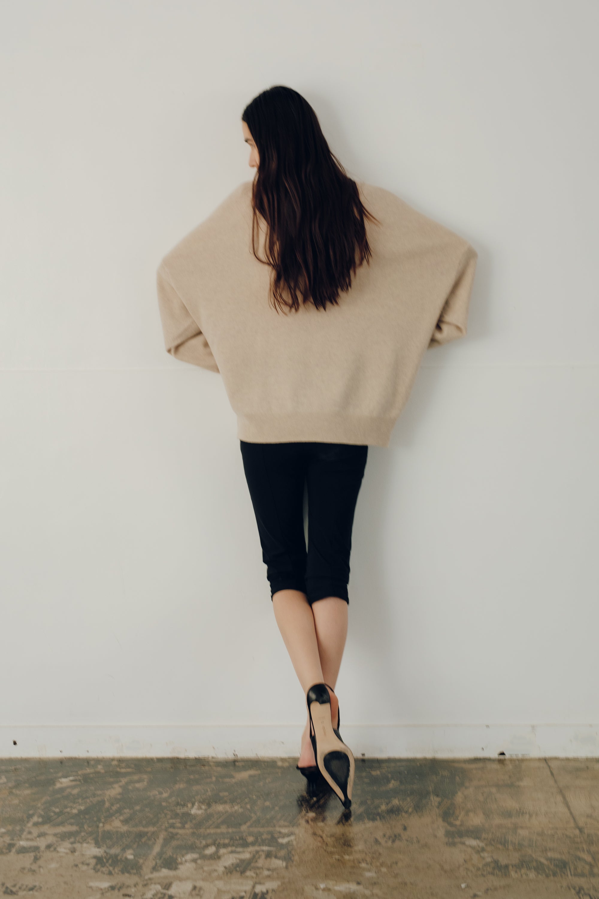 Recycled Nylon Half Leggings(ls64620P)