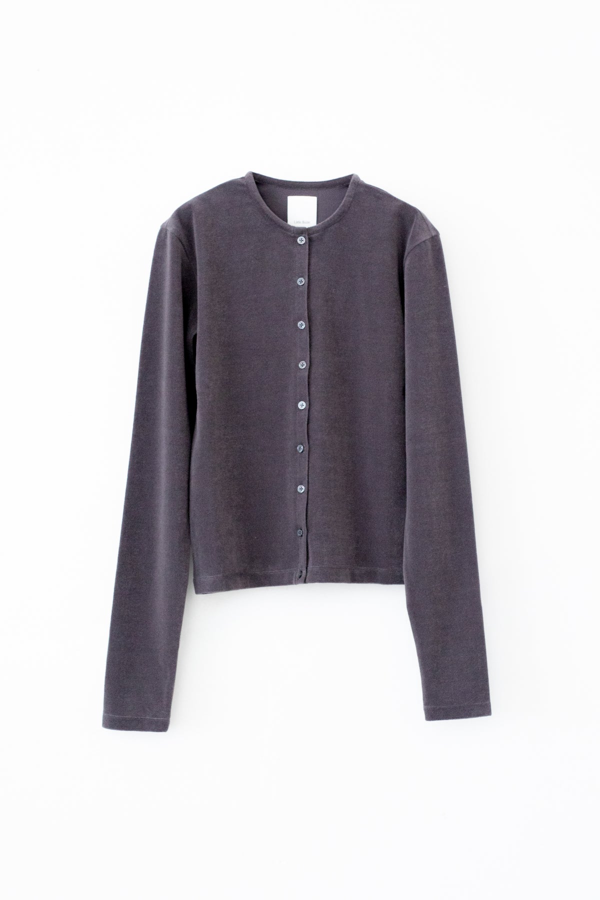 【展示会/後】High Gauge Pile Tight Hem Cardigan (ls64618T) ¥18,700-