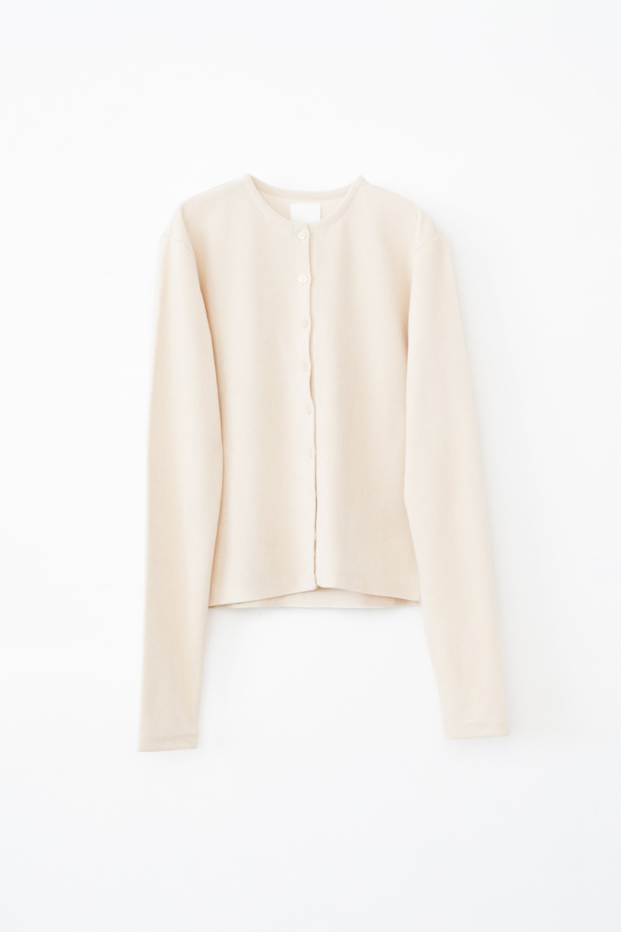 High Gauge Pile Tight Hem Cardigan (ls64618T)