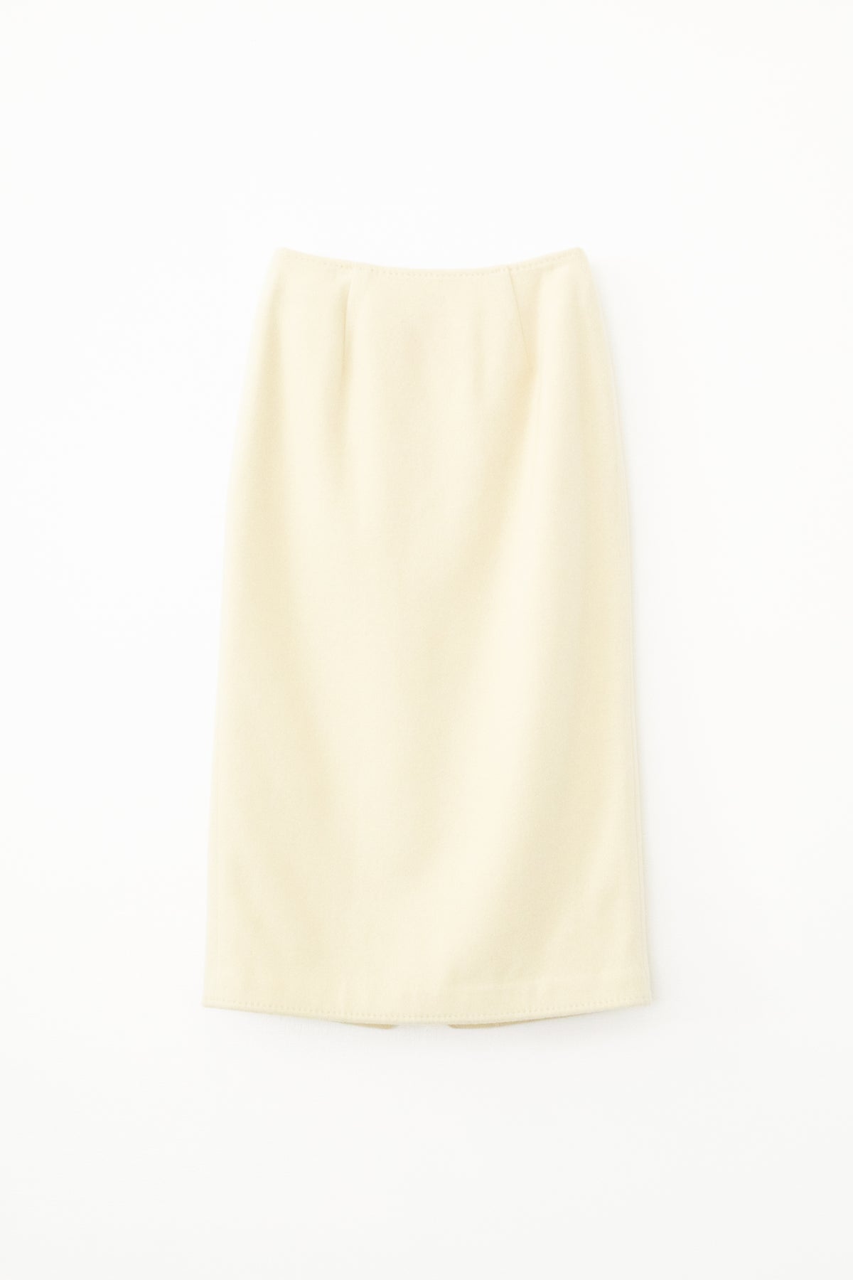 【展示会/後】Recycled Wool Nylon Wrapped Skirt (ls64603S) ¥37,400-