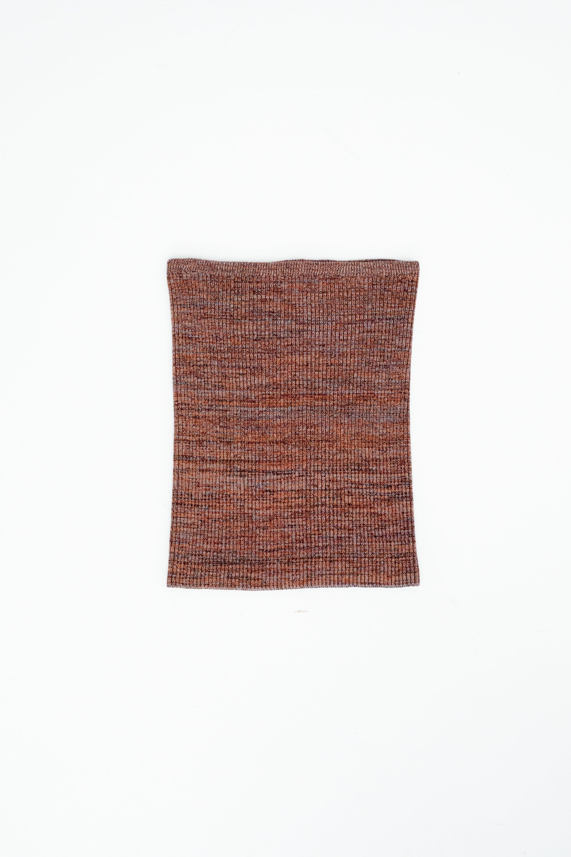 【展示会/後】Cotton 5color Marled Rib Knit Tube (ls64606K) ¥17,600-