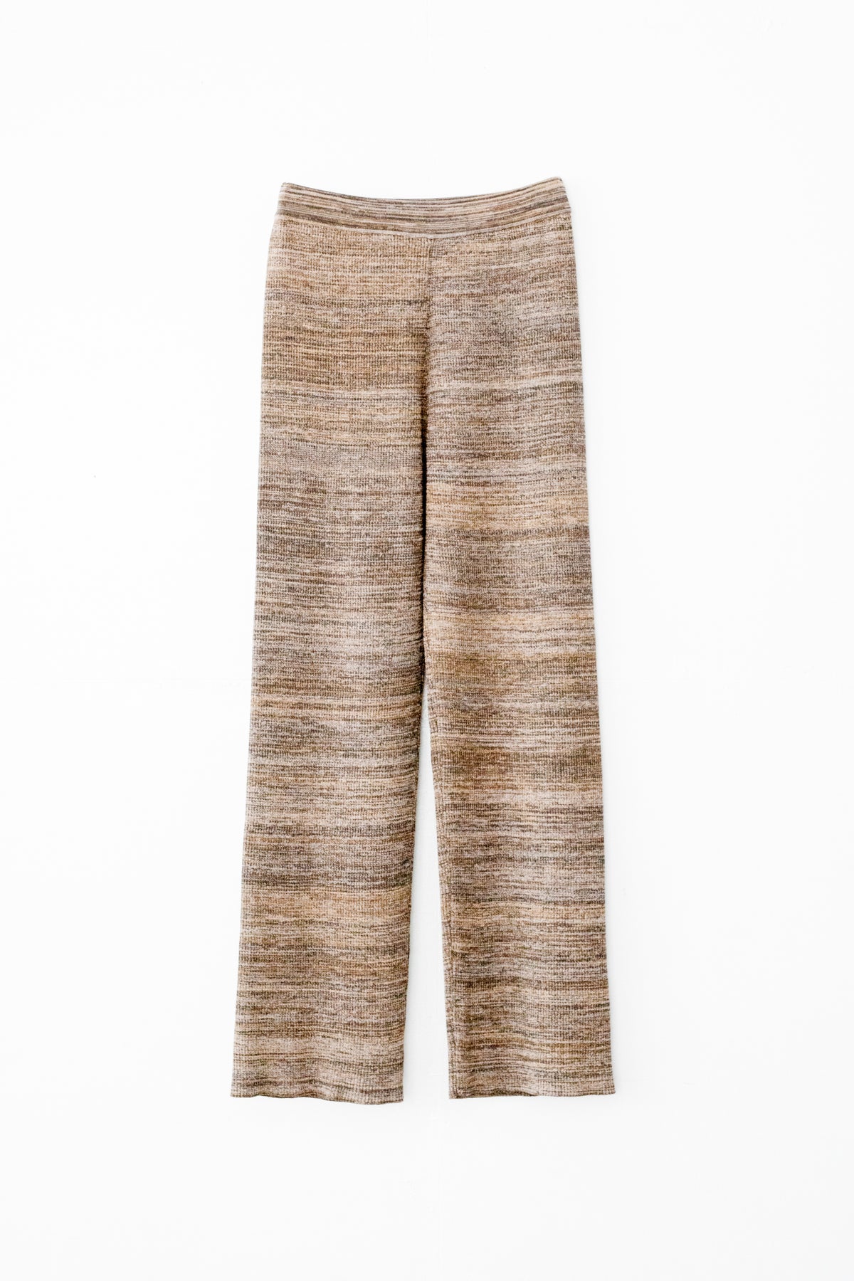 【展示会/後】Cotton 5color Marled Rib Knit Pants(ls64617P) ¥28,600-
