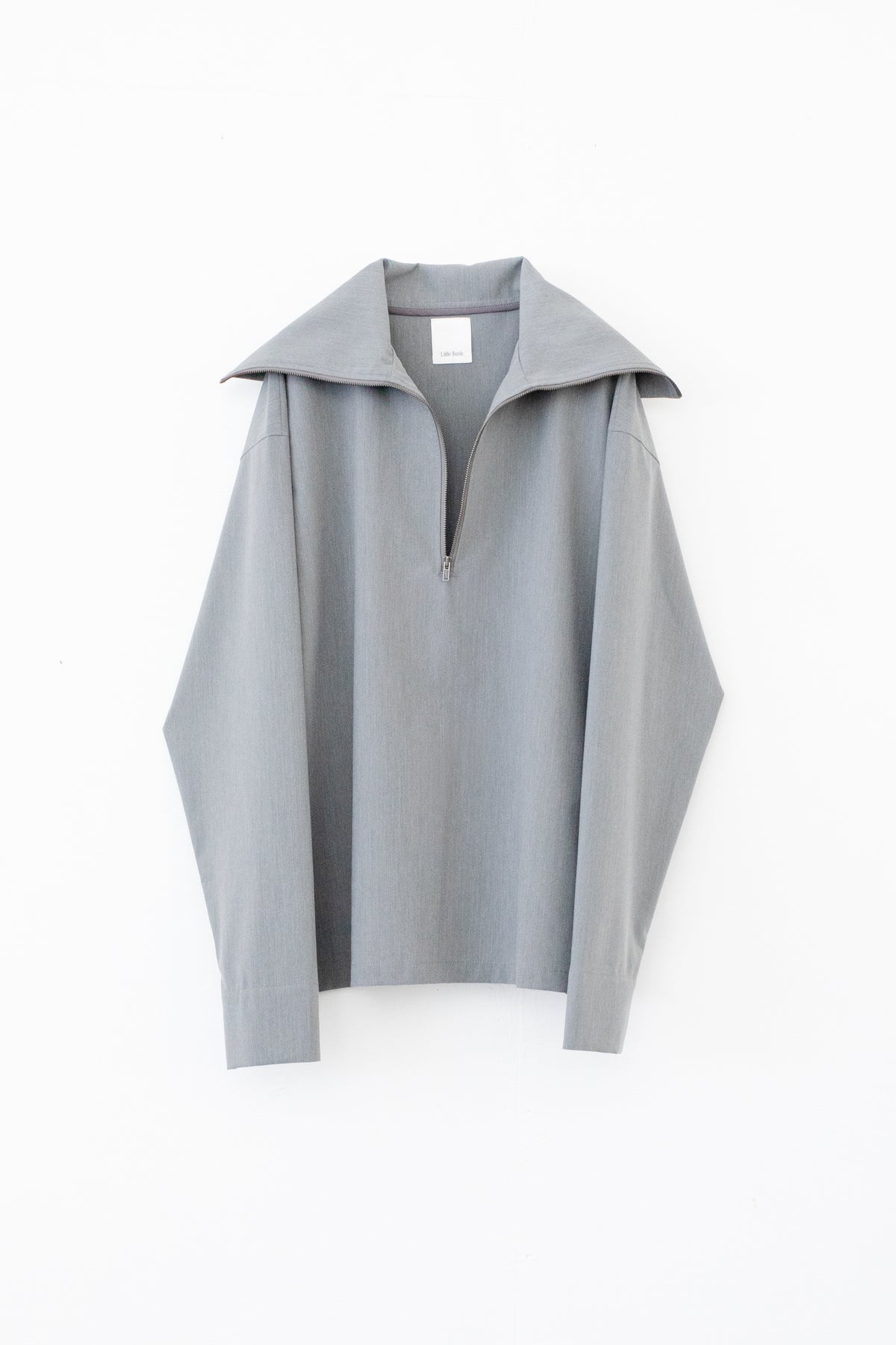 【展示会/後】Wooly Nylon Half Zip Shirt (ls64614T) ¥30,800-