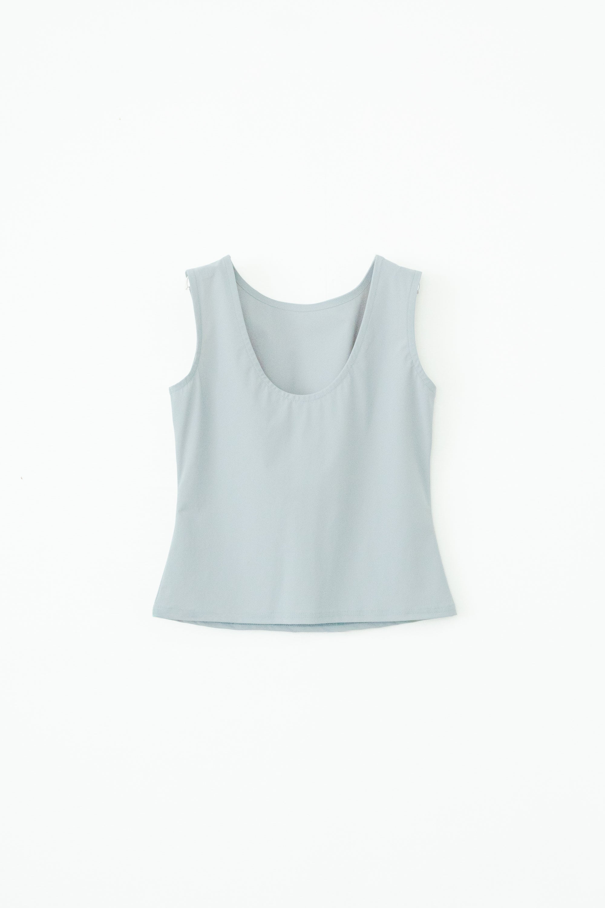 【展示会/後】Recycled Nylon Boat Neck Sleeveless Top(ls64621T) ¥14,300-