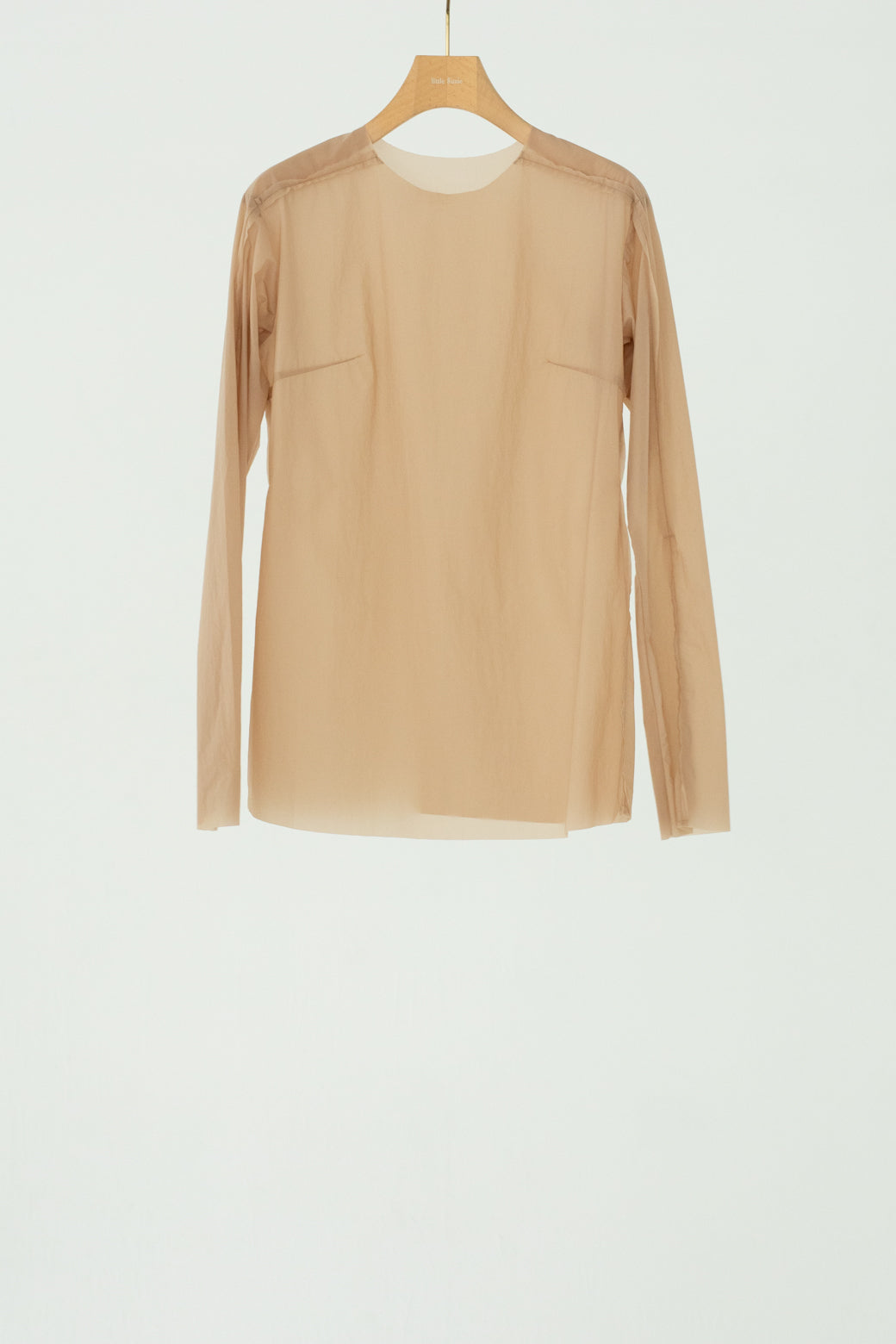 Nylon Stretch Taffeta Seam Top (ls62570T)