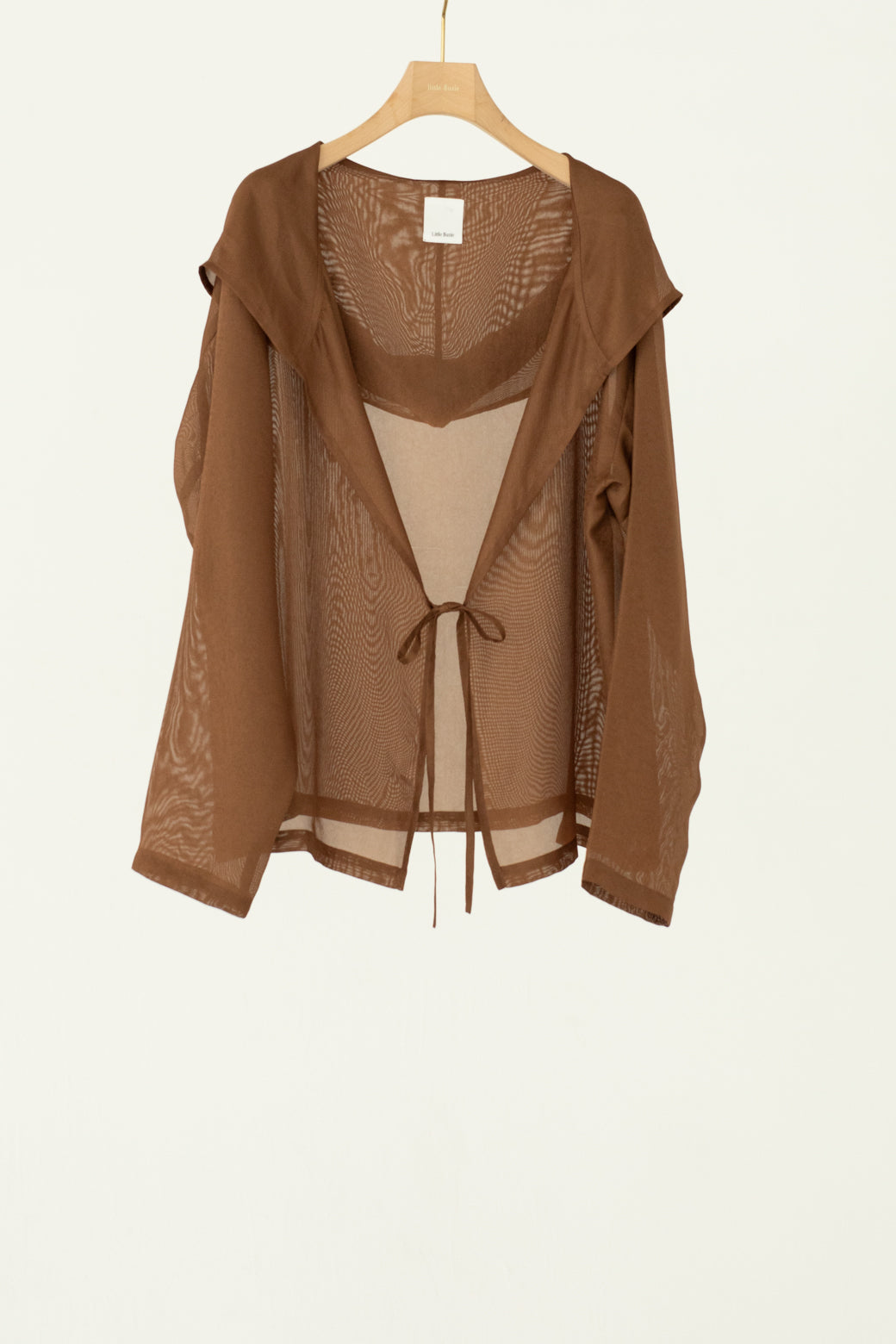 Recycle PL Mesh Hoodie Shirt (ls62589T)