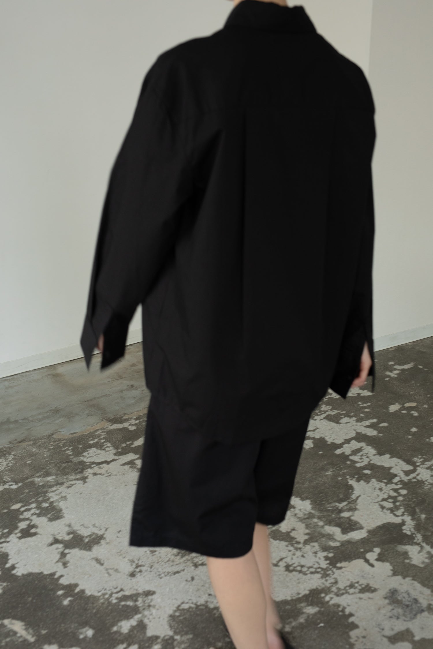 【展示会/先】Cotton Broad Oversized Shirt (ls62583T)