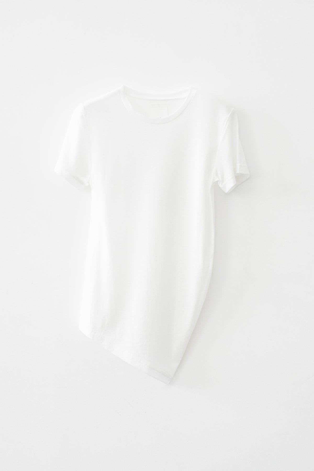 High Twist Sheer Jersey Distorted S/S Tee (ls72640T)