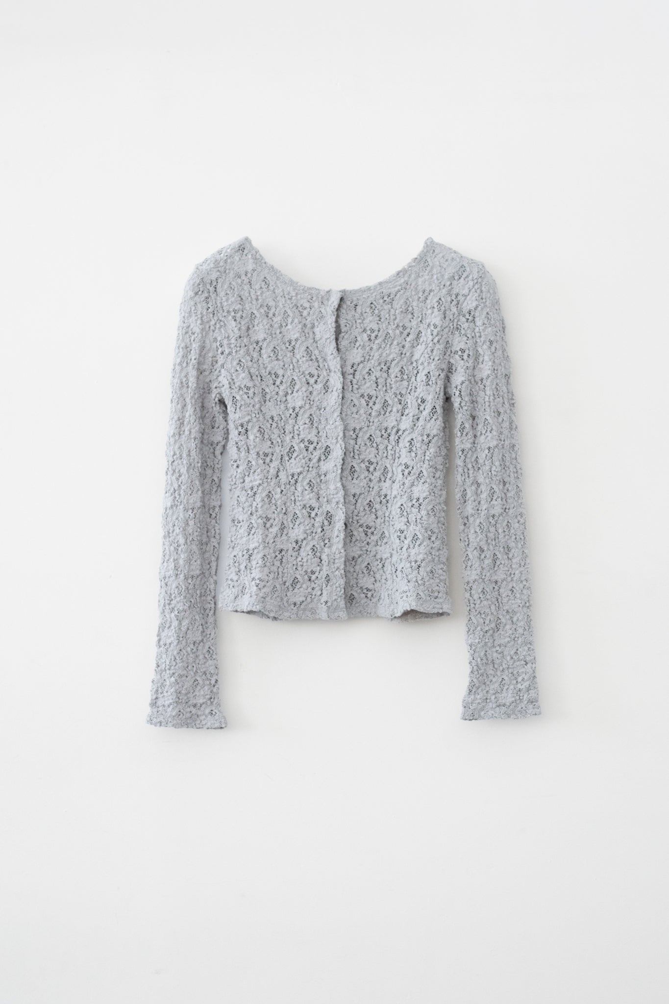 Cotton Shrink Lace 2way Cardigan (ls72634T)