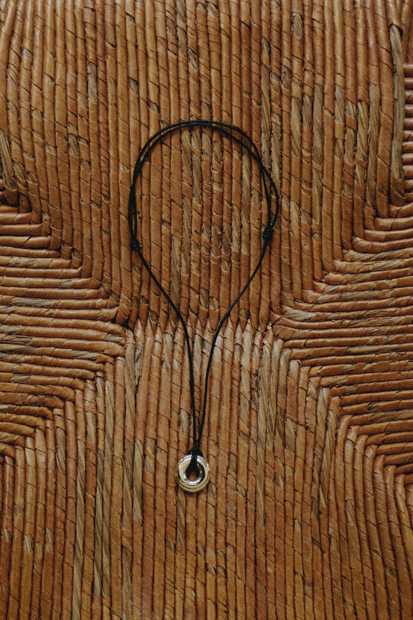 【Sapir Bachar】DISCUS PENDANT NECKLACE / Silver(SB001-00221)