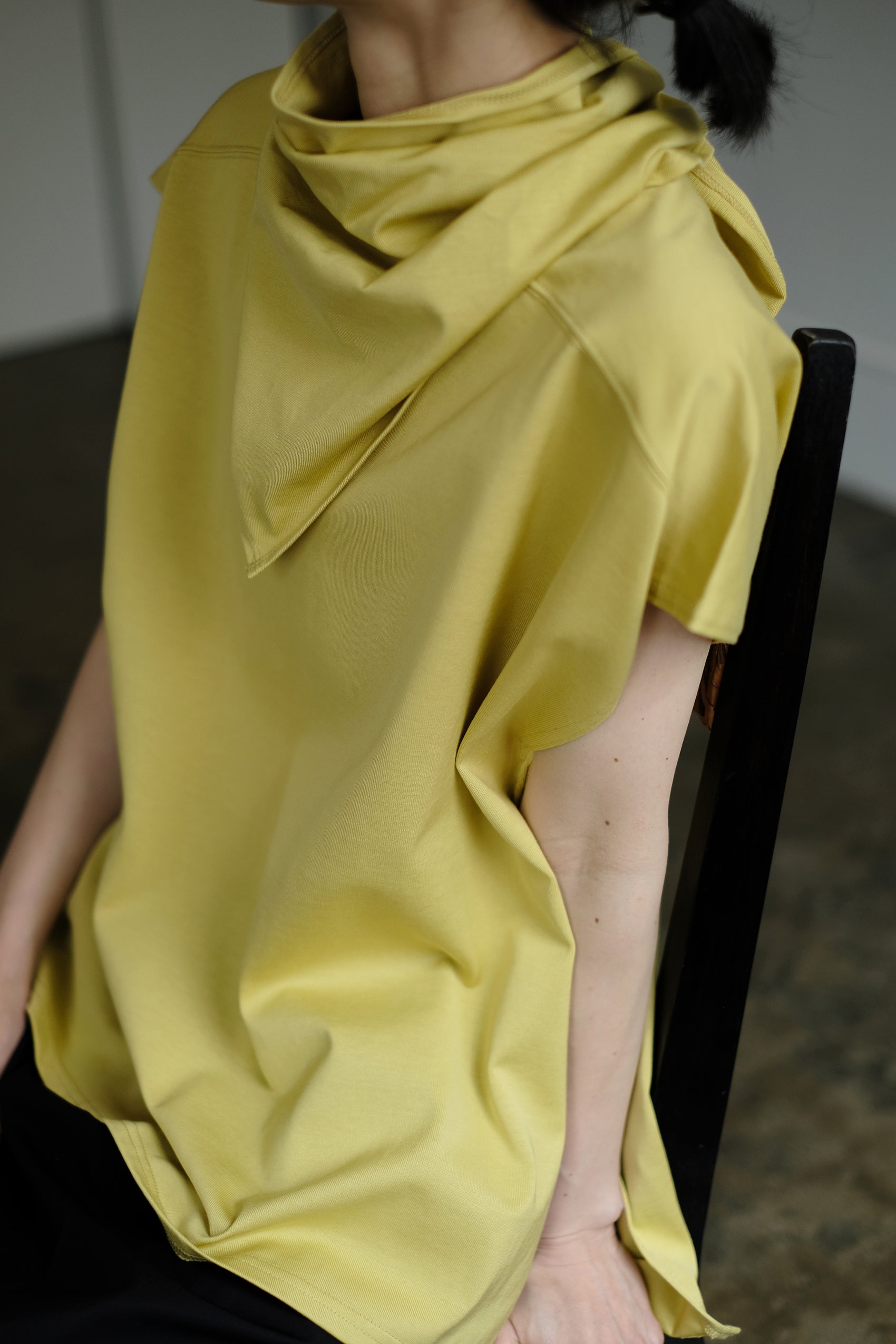 2Way Scarf Tee(ls12242T)