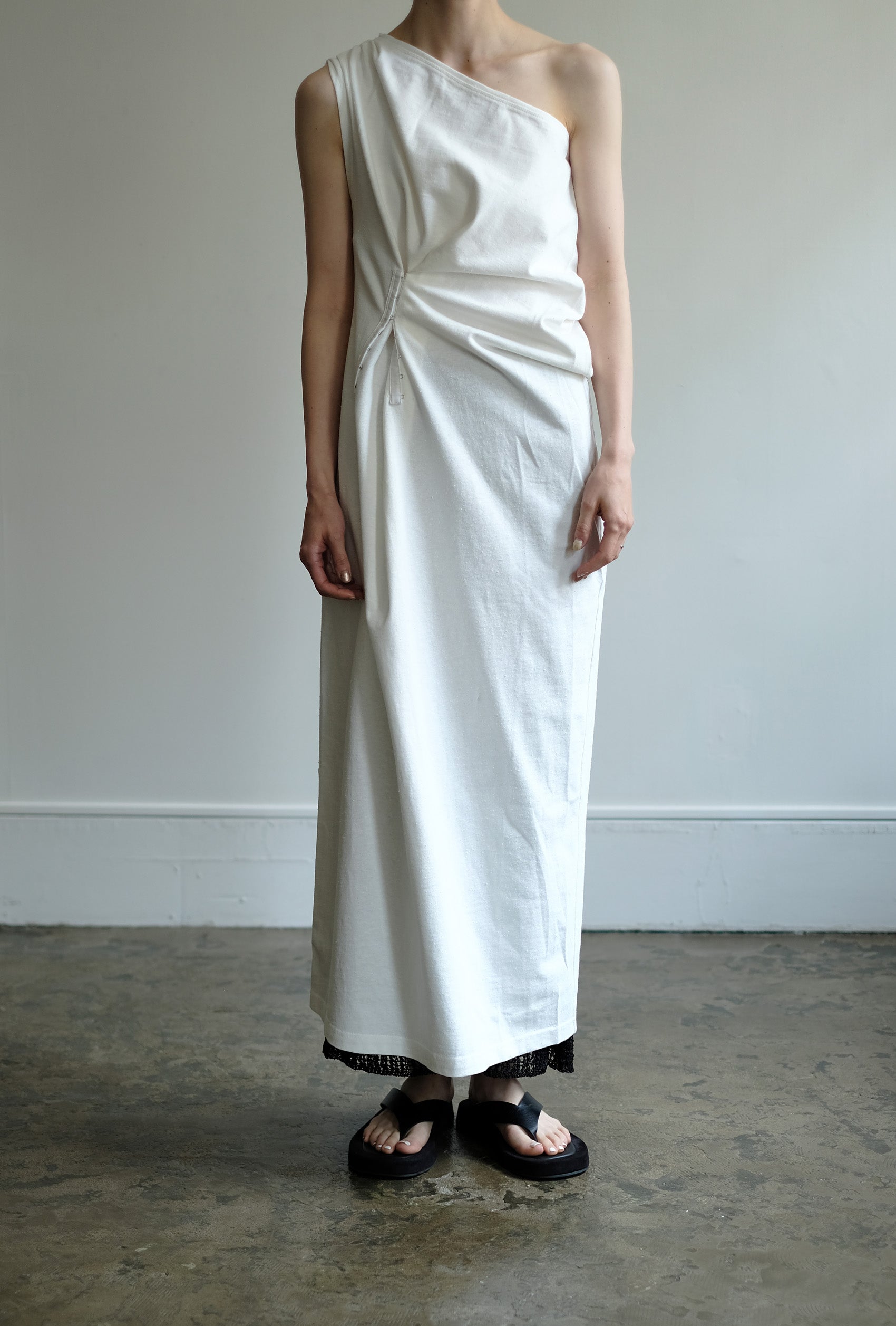 One Shoulder Cut&Sewn Dress(ls103D)