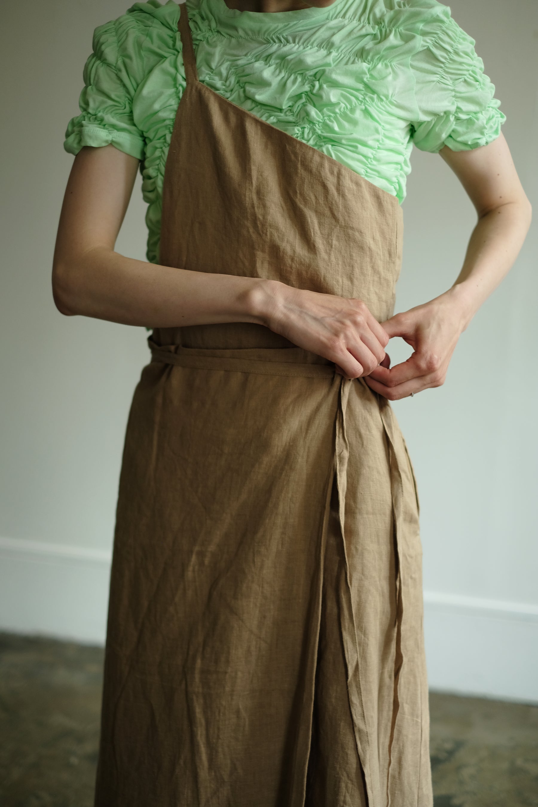 One Shoulder Sarong Wrap Skirt(ls092S)