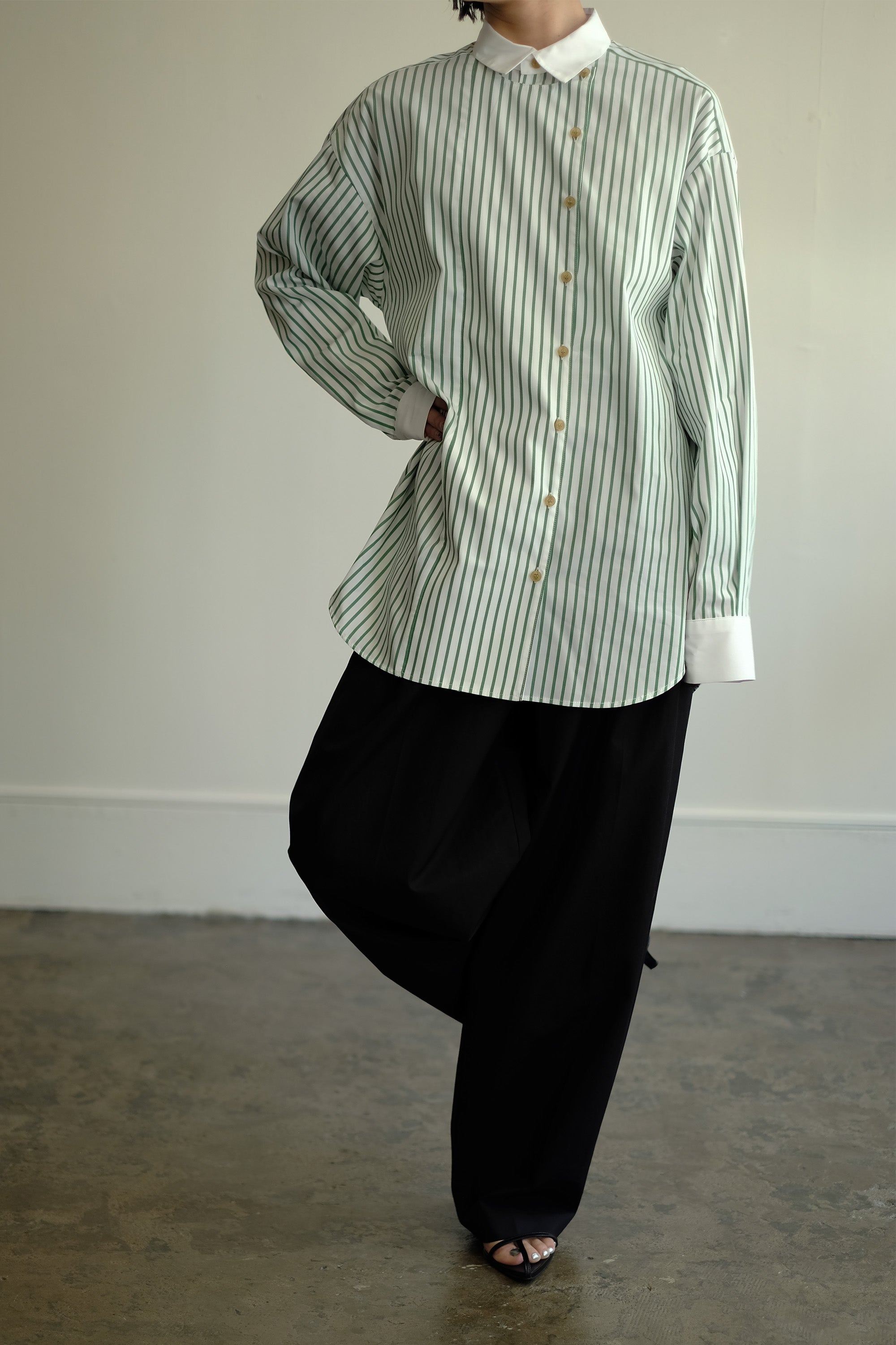 Double Front Dress Shirt(ls24341T)