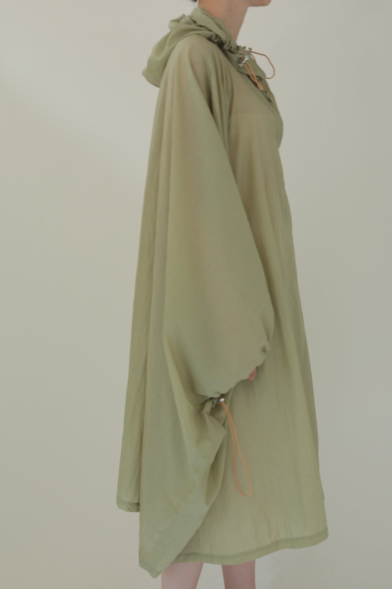 Hoodie Big Nylon Mantle(ls160J)
