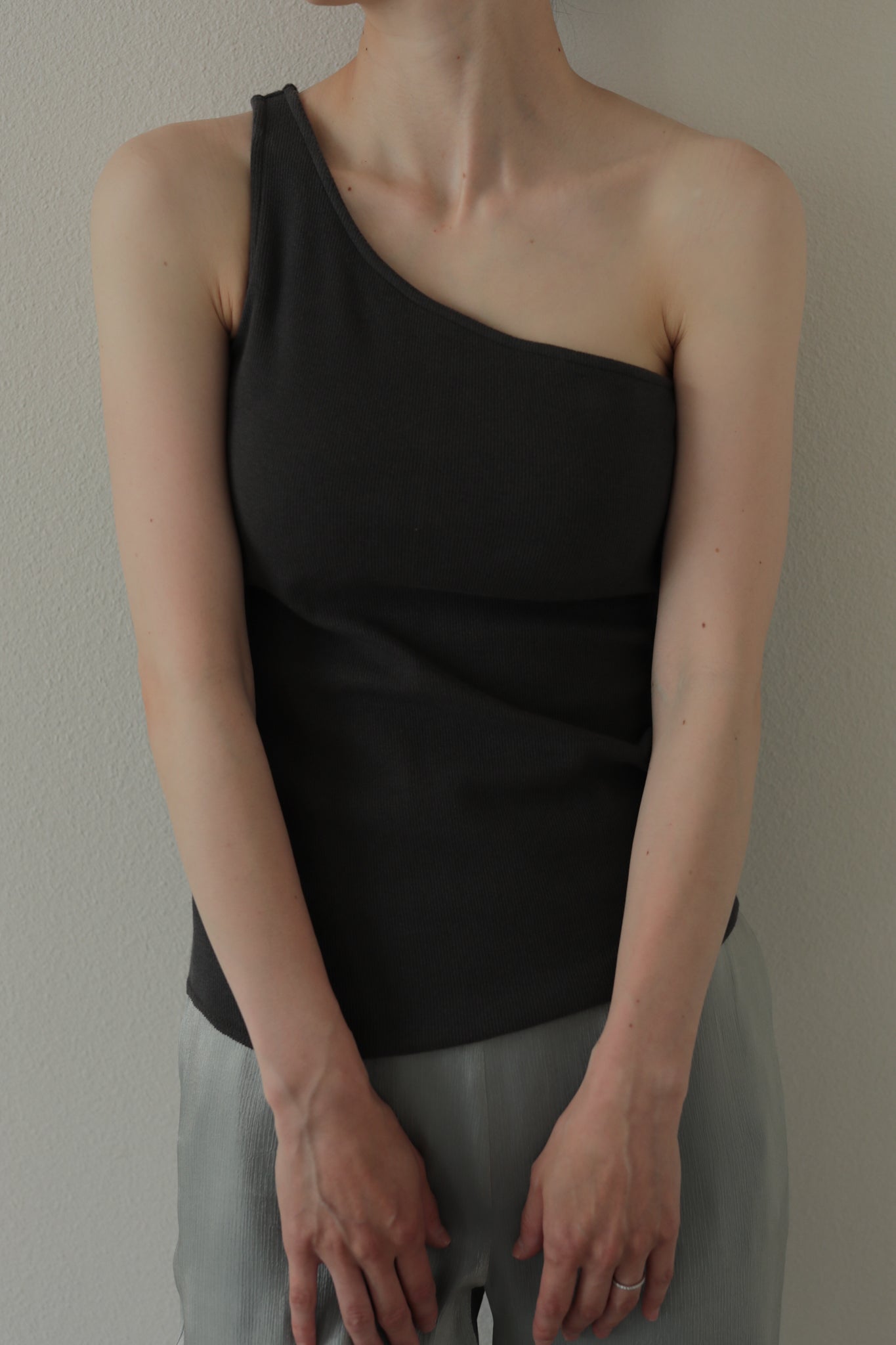 One Shoulder Bra Tank(ls107T)