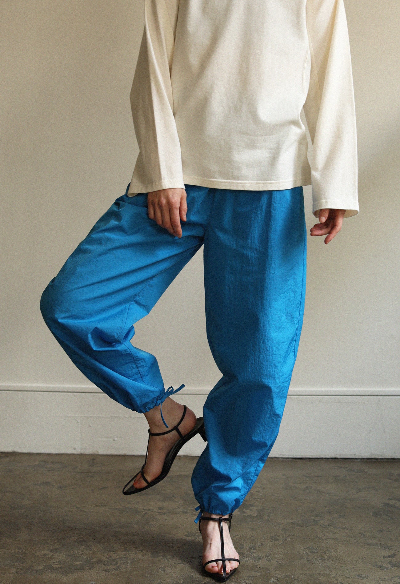 Drawstring Hem Pajamas Pants(ls22278P)