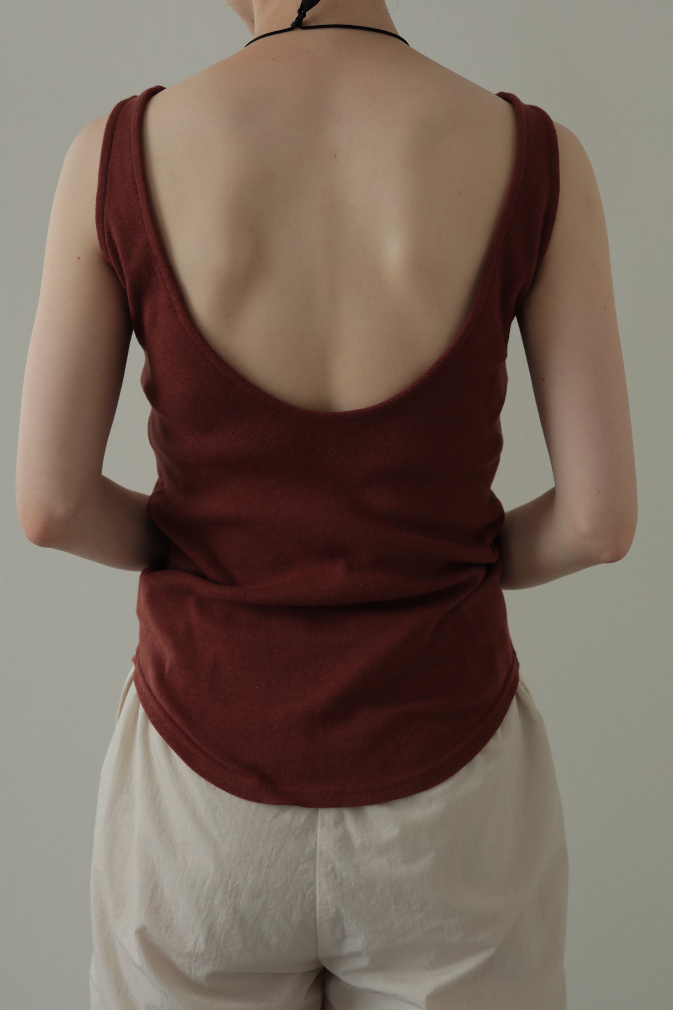 Back Open Bra Tank(ls108T)