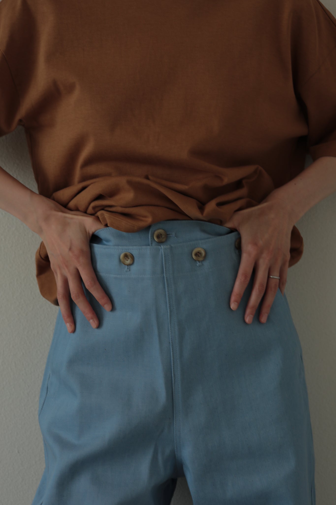 【Online限定】Knee Switch Denim Marine Pants(ls11203P)