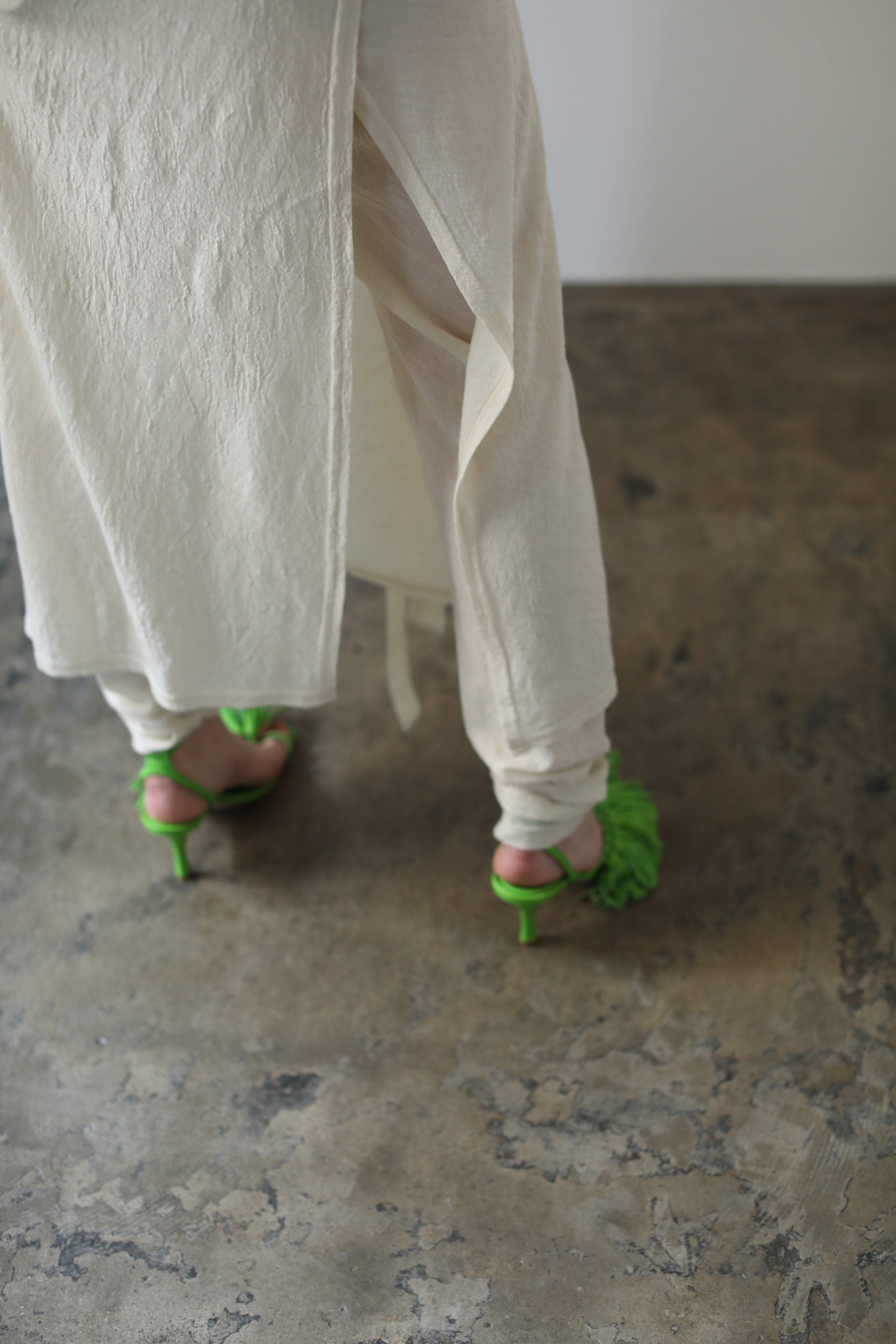 Wool Cut Skirt Pants(ls131S)