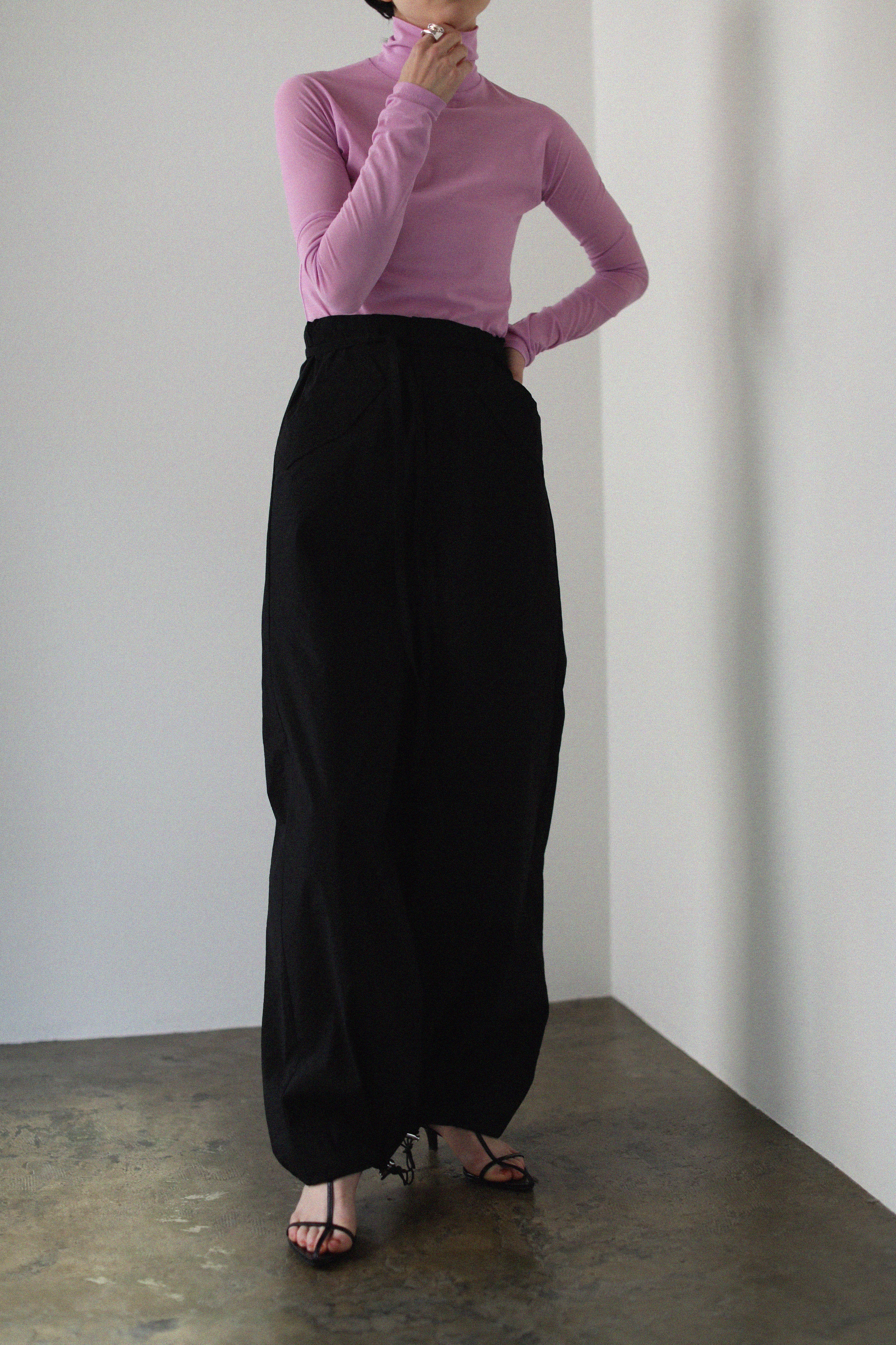 Sheer Cut 2way Drawstring Pants(ls22274P)