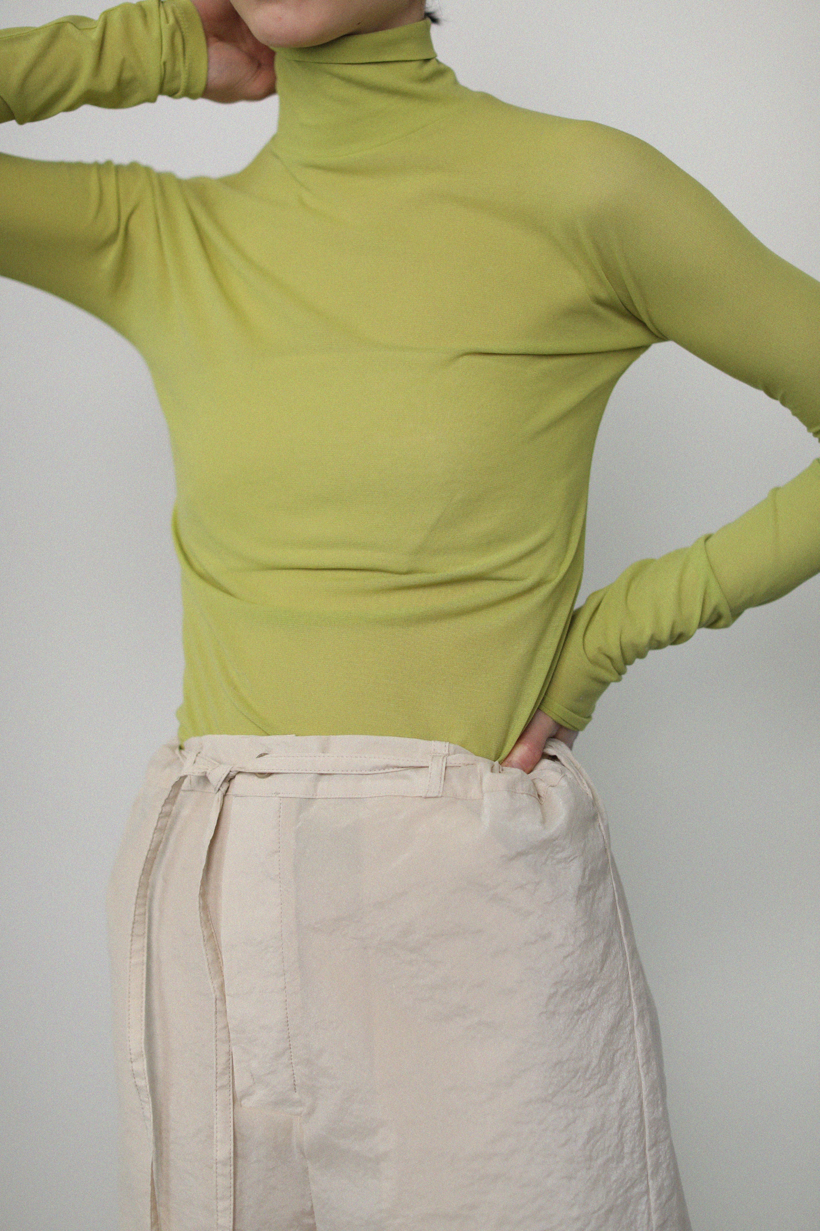 Sheer Cut 2way Drawstring Pants(ls22274P)