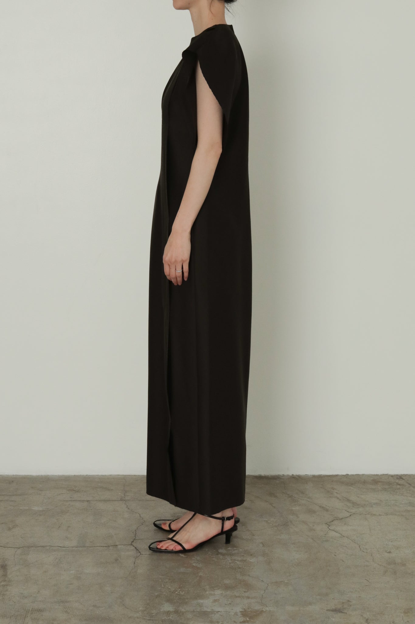 Asymmetry Square Dress (ls44483D)