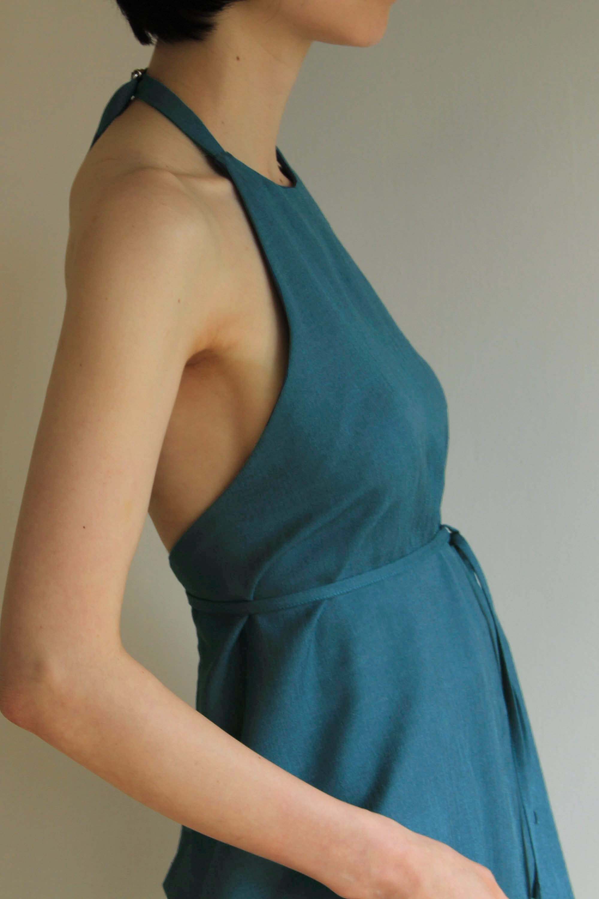 Back Open Halter Tops(ls178T)