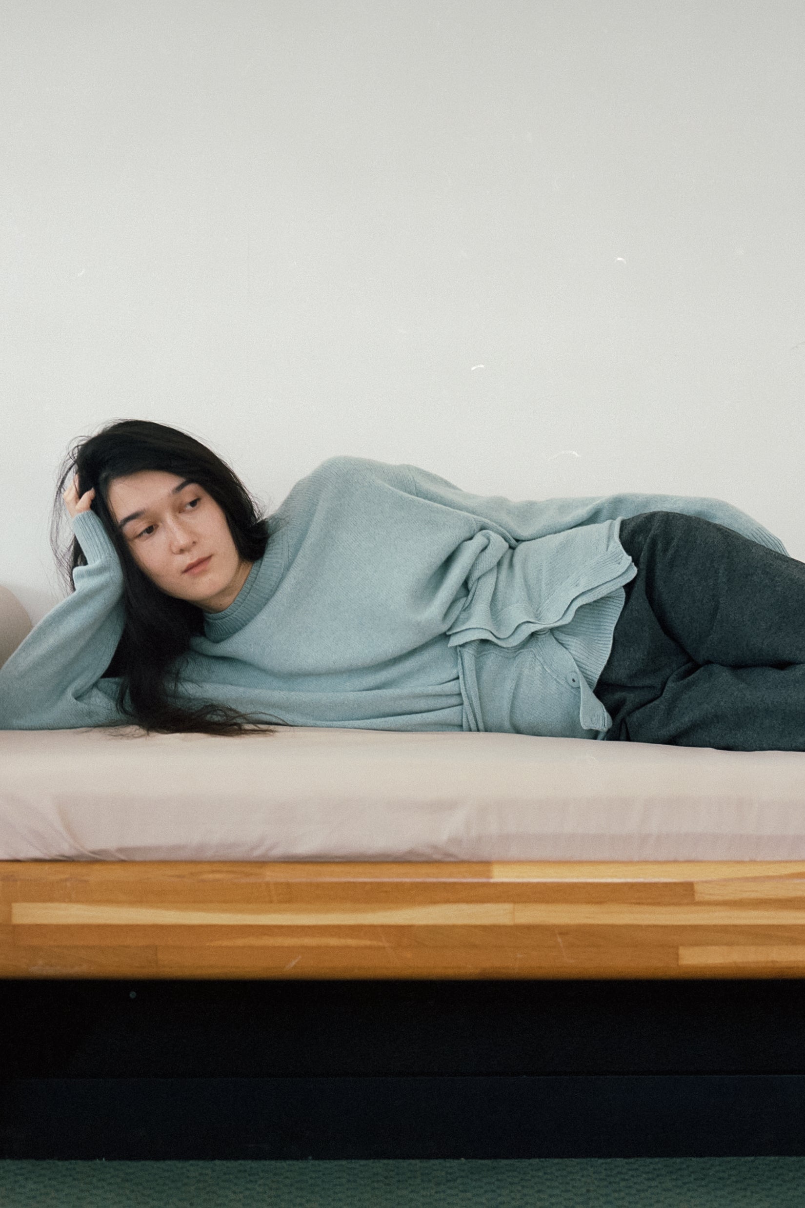 Extra Fine Merino Wool Knit Tube (ls54543K)