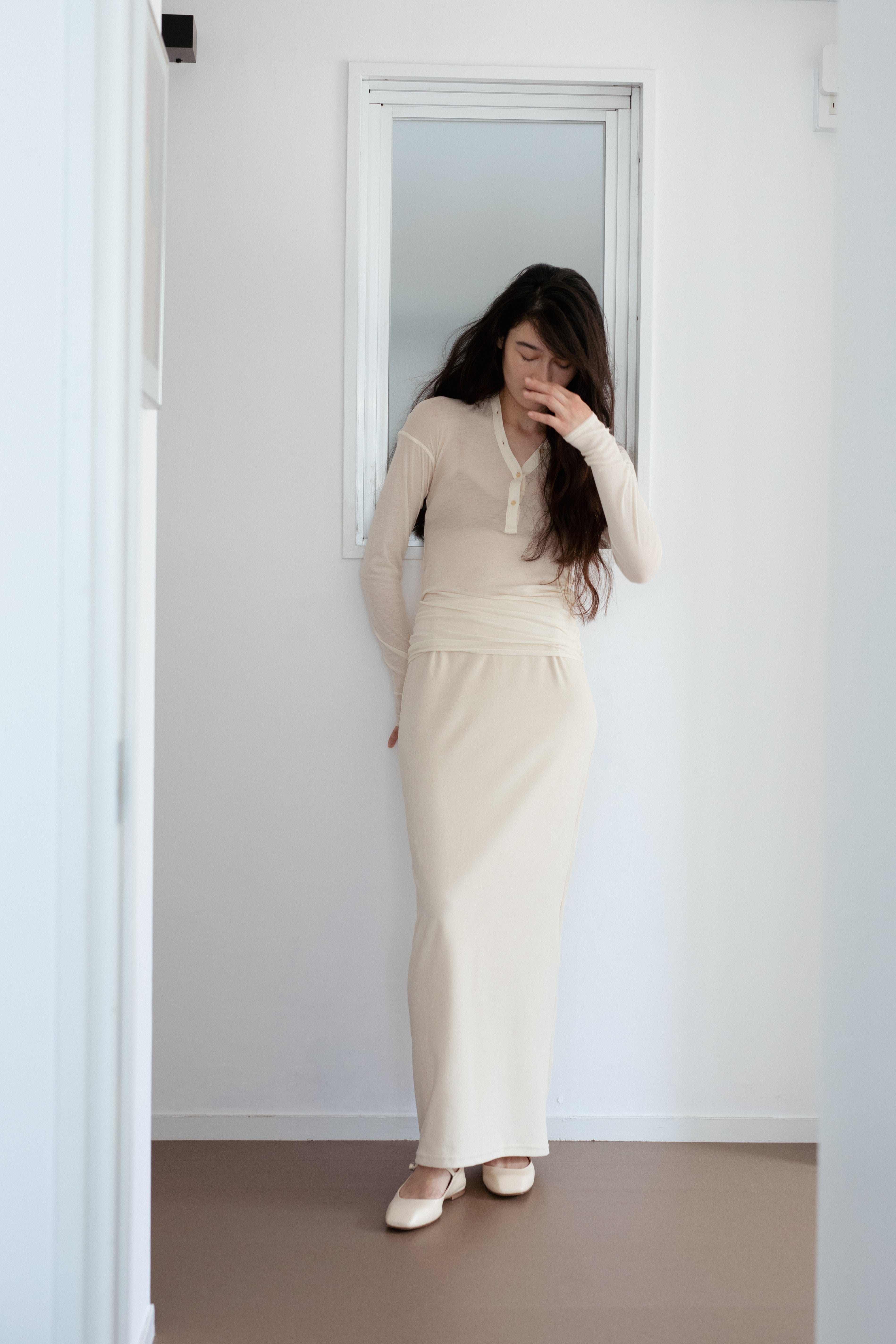 High Gauge Pile Long Skirt(ls52561S)