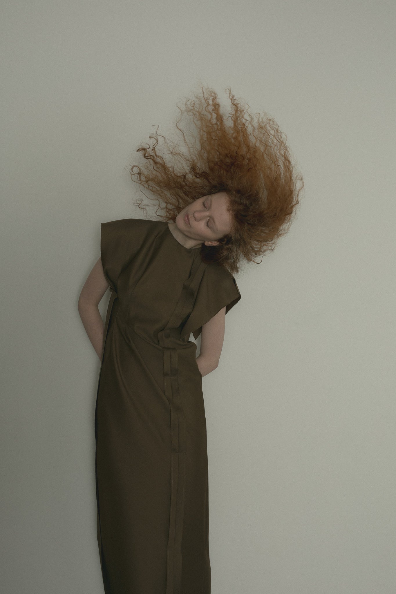 Asymmetry Square Dress (ls44483D)