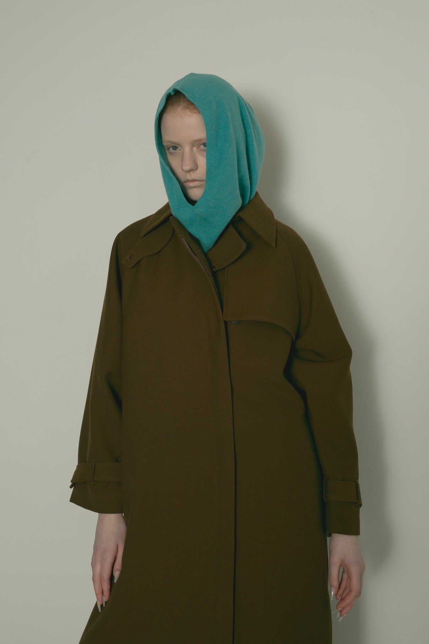 WV Mix Padded Trench Coat(ls34409J)