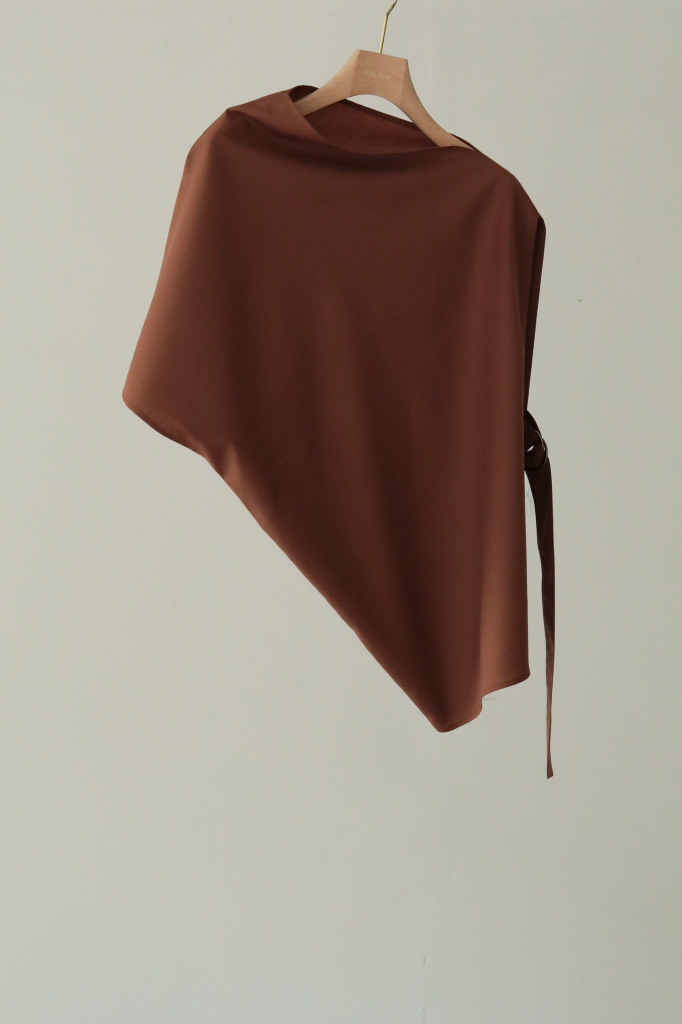 Wool Tropical Drape Top(ls34380T)