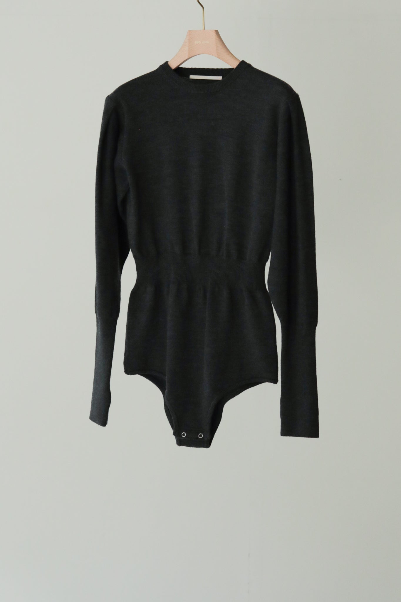 Extra Fine Merino Wool Bodysuit(ls34389K)