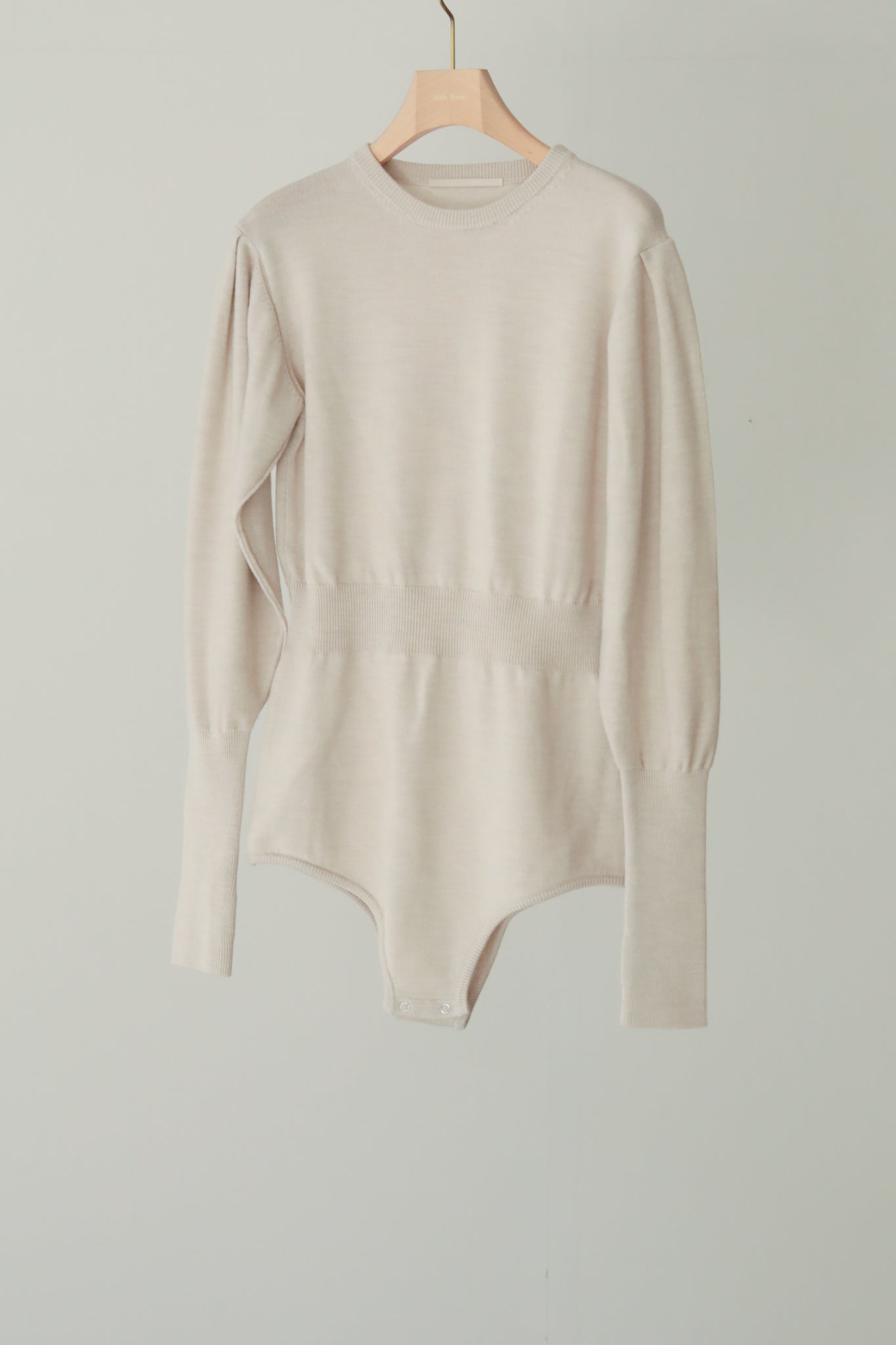 Extra Fine Merino Wool Bodysuit(ls34389K)