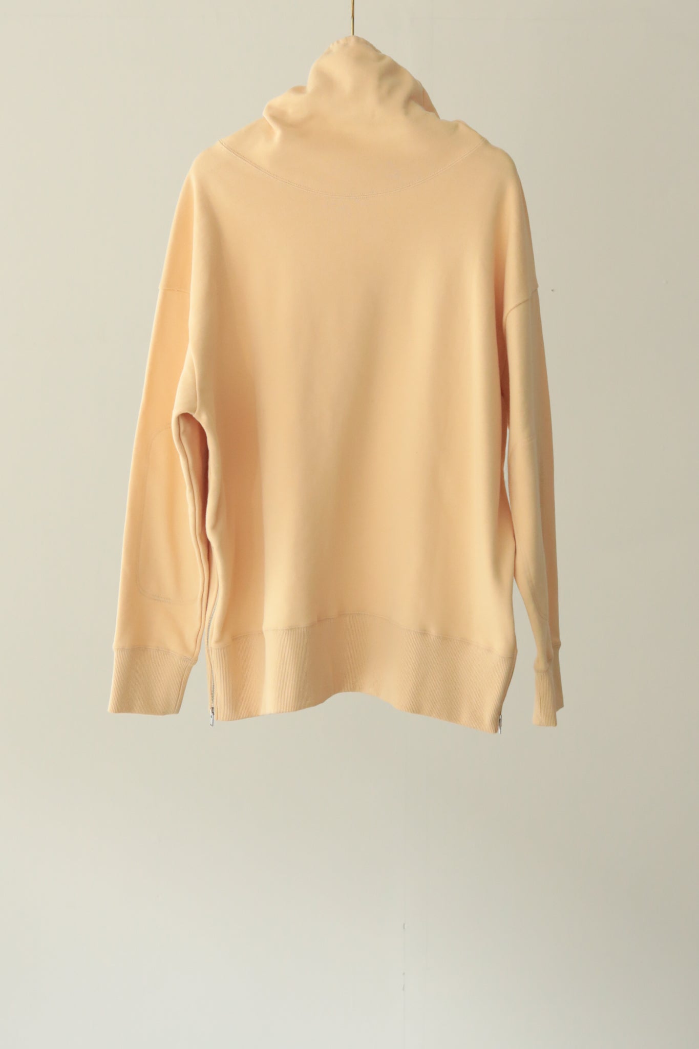 Drawstring High Neck Sweat PO(ls34396T)