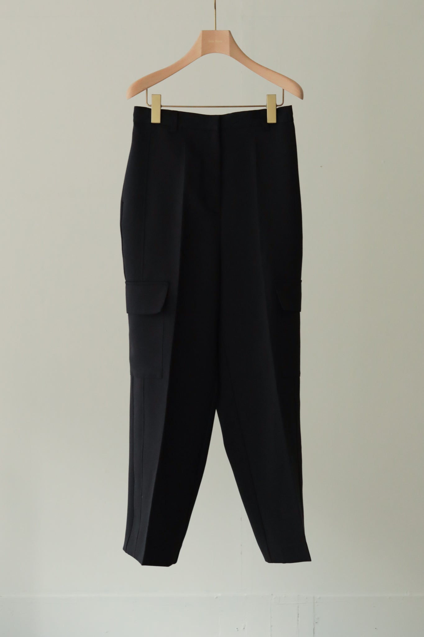 Switching Design Satin Cargo Slacks(ls34403P)