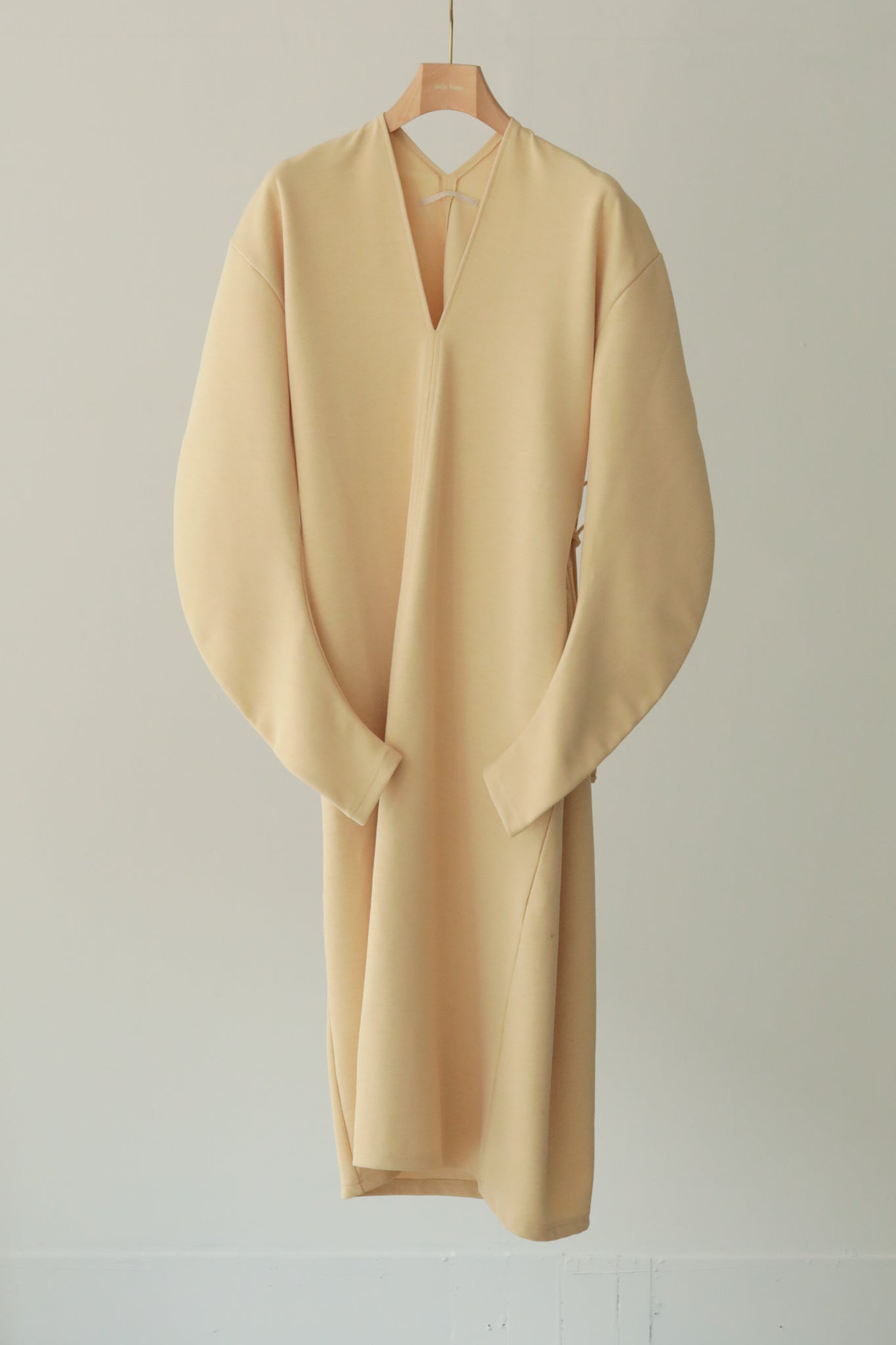 Drape Construction 2way Jersey Dress(ls34404D)