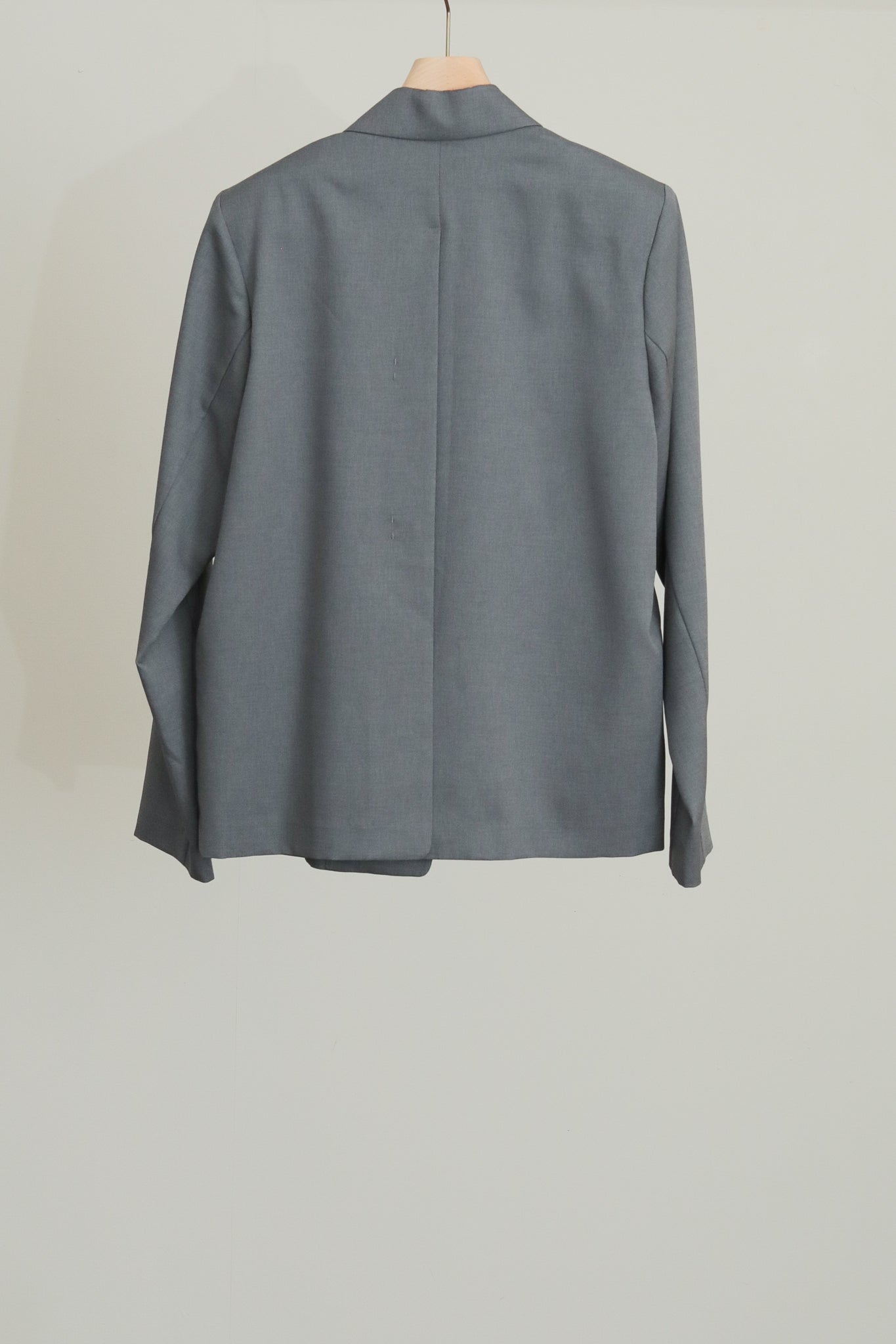 Wool Mix Back Open Summer Jacket(ls52505J)