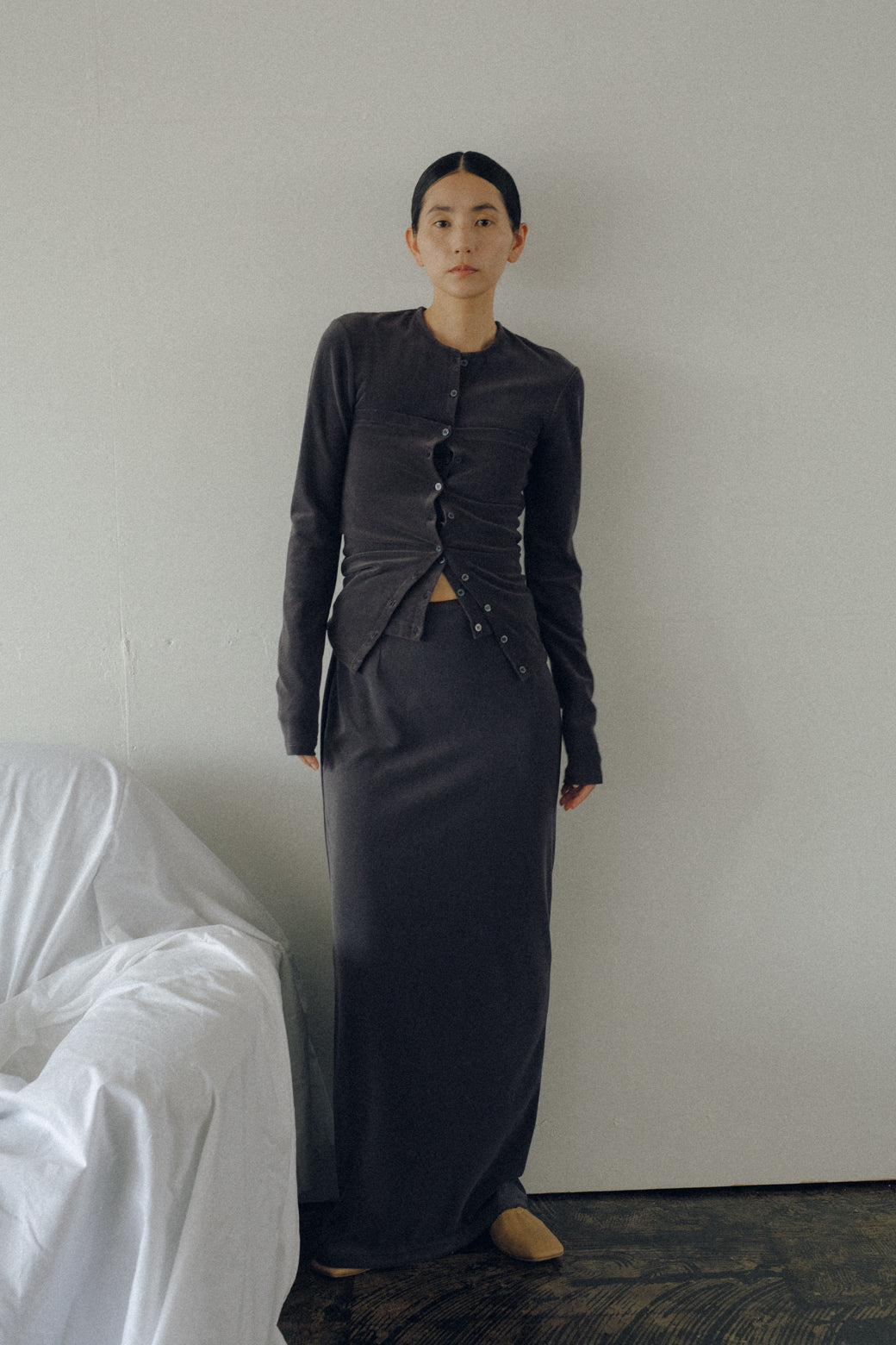 High Gauge Pile Long Skirt(ls52561S)