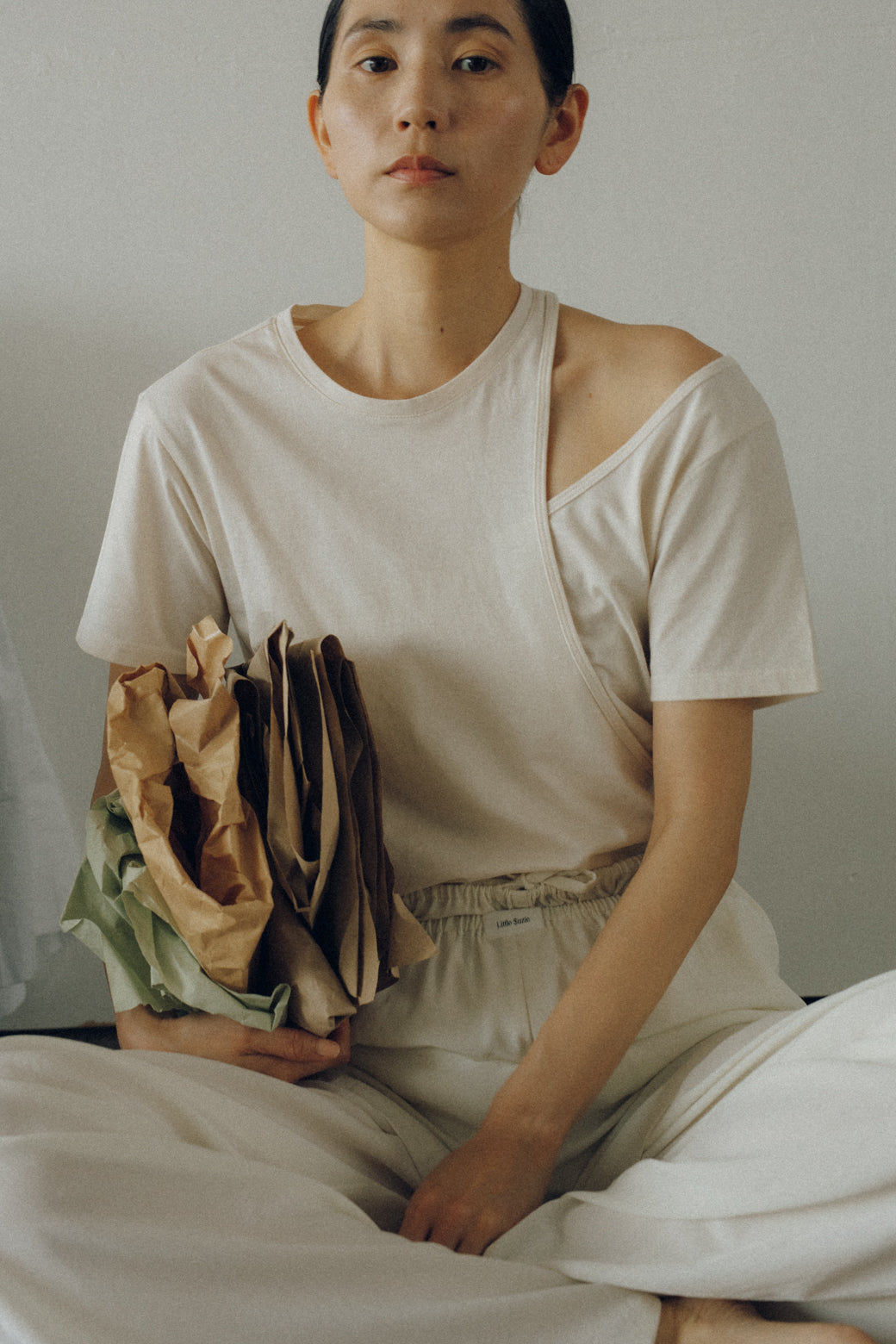 Asymmetry Layered Tops(ls093T)