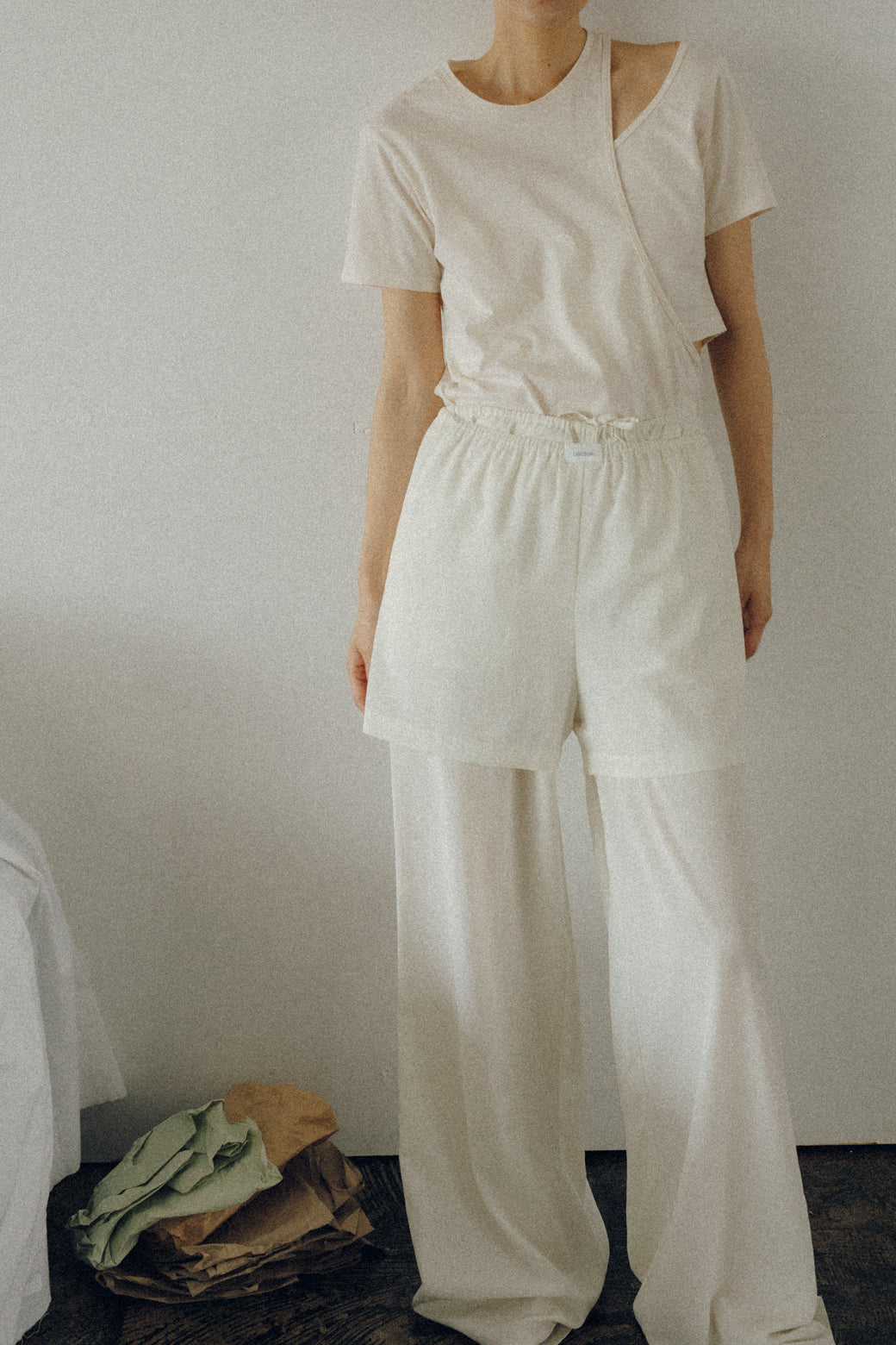 Asymmetry Layered Tops(ls093T)