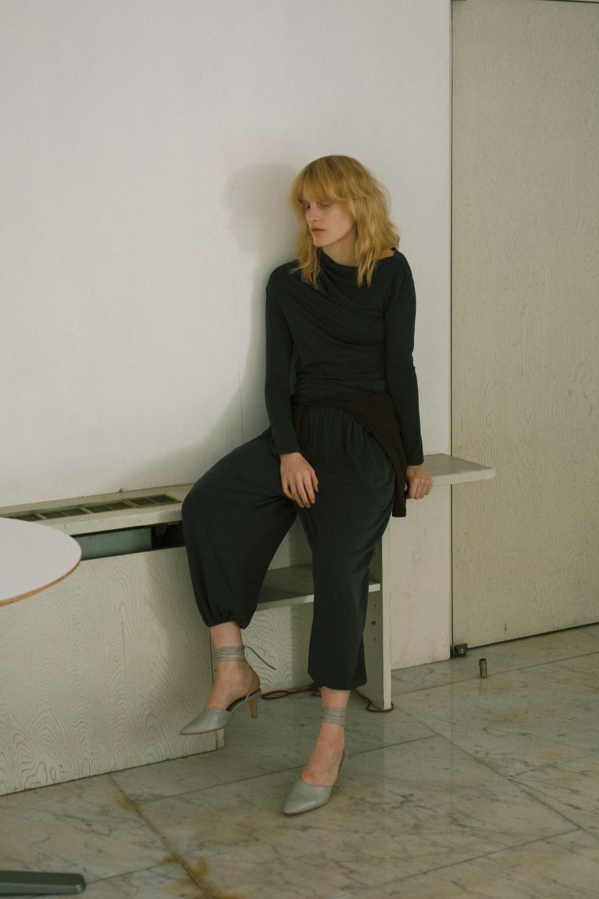 Eucalyptus Jersey Drape Top (ls72652T)