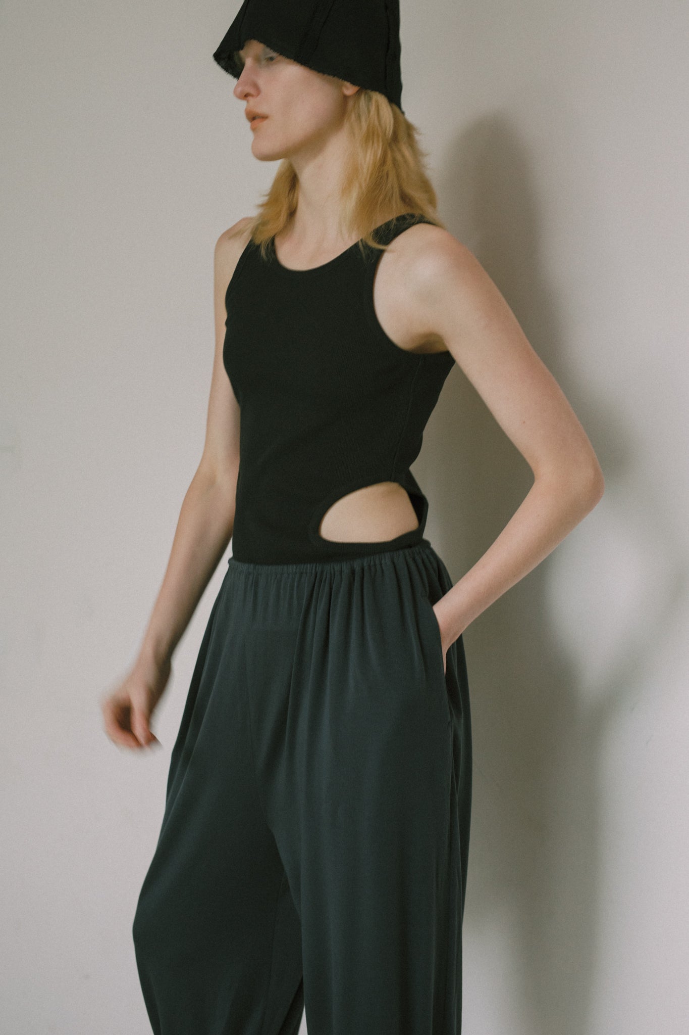 Vintage Finished Body Cut Out Tank (ls72631T)