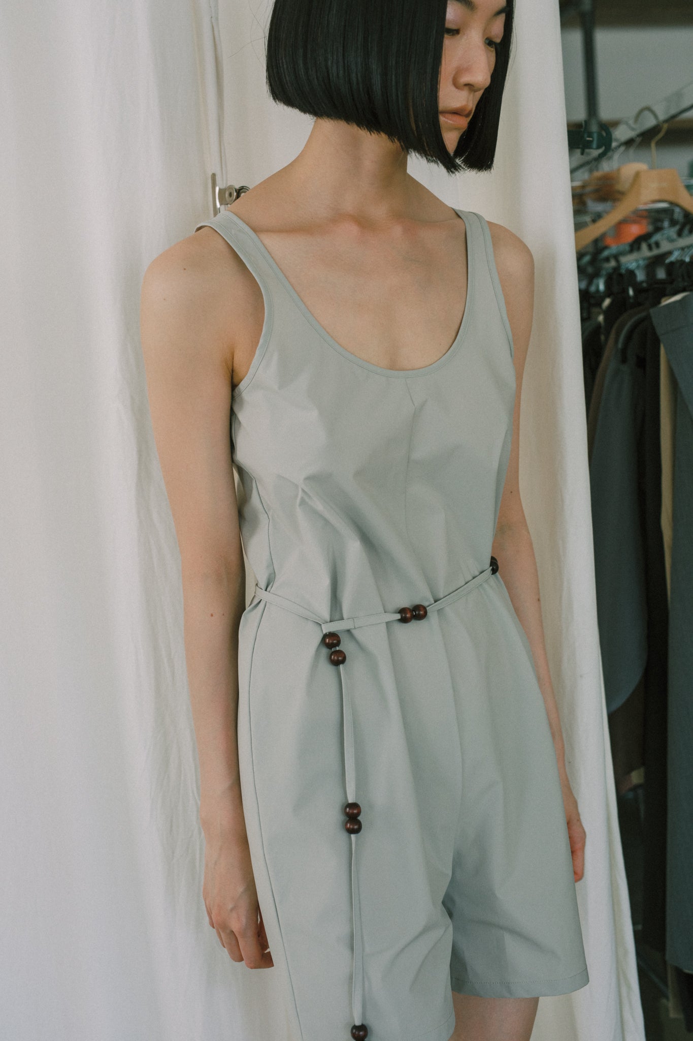 【展示会/後】Water Side to Land Romper (ls72645P) ¥28,600-