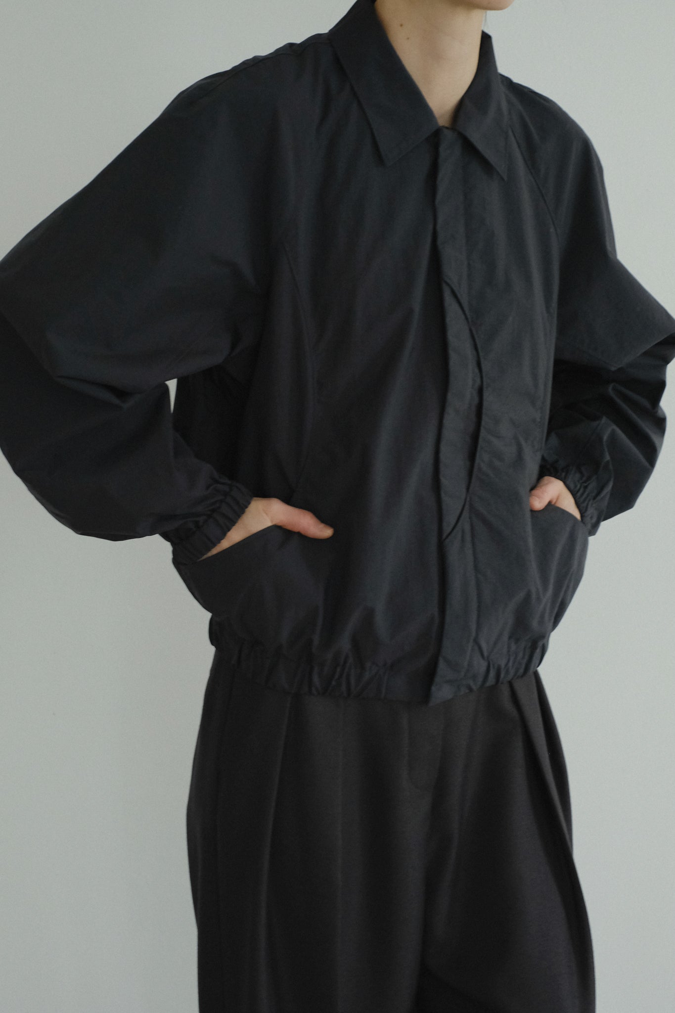 Switching Detail Blouson (ls44454J)