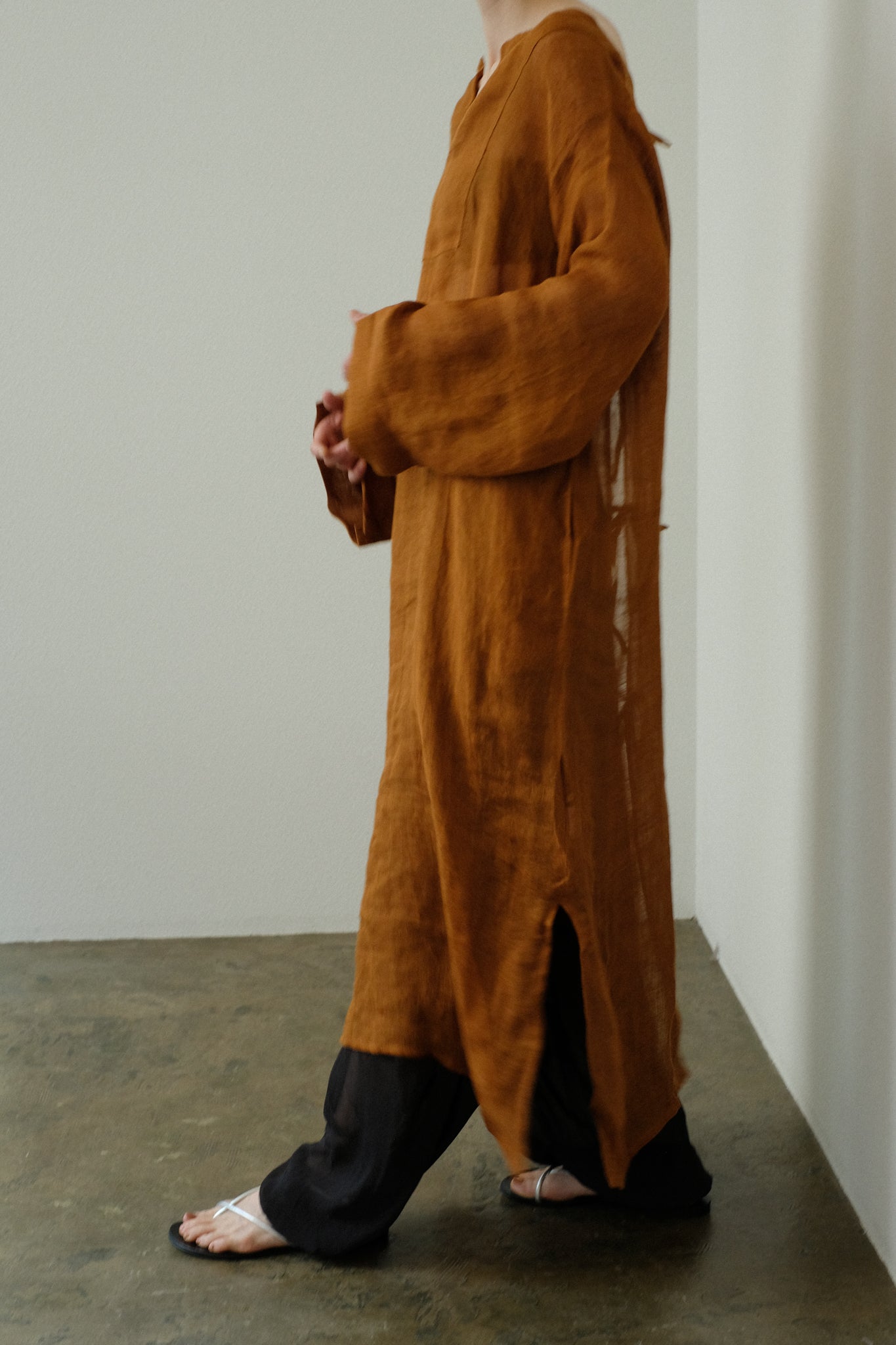 2way Linen Kaftan Dress (ls112D)